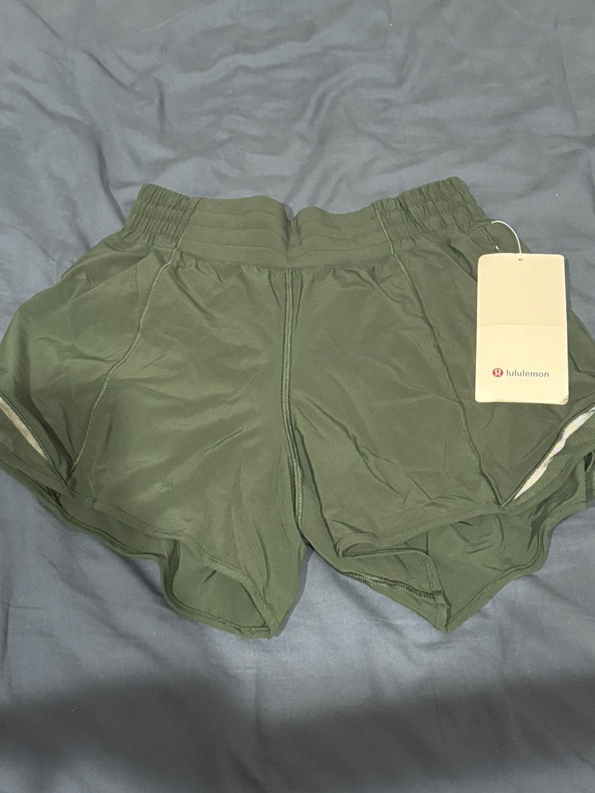 Lululemon Lululemon Hotty Hot HR Short 4” Lined Green Size 27" / US 4 / IT 40 - 4 Thumbnail