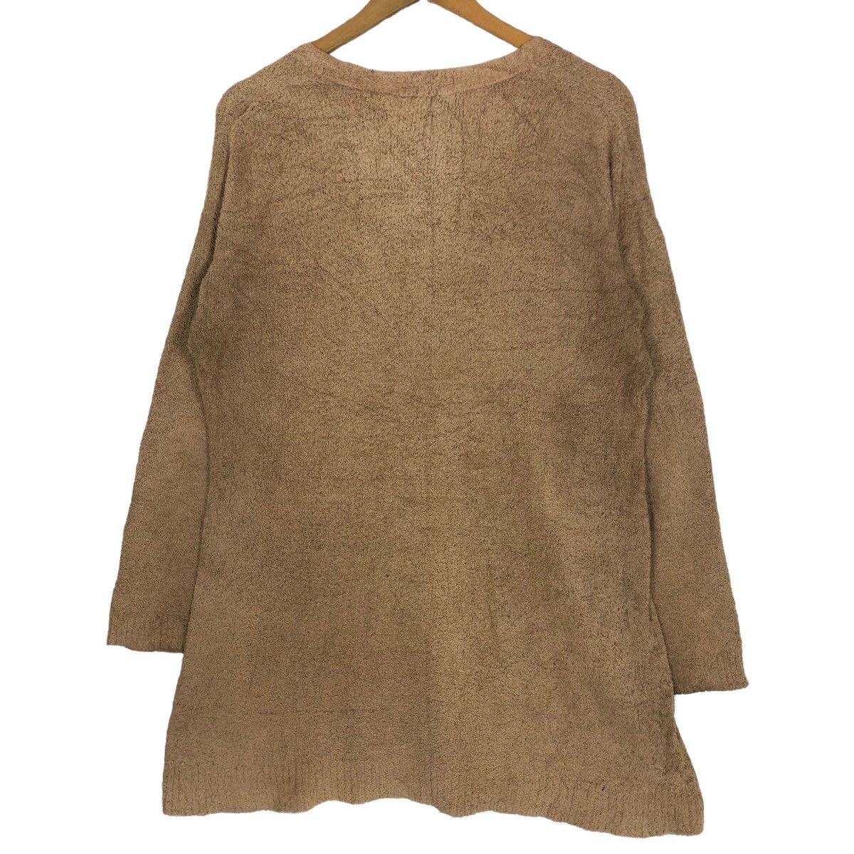 Issey Miyake Vintage Issey Miyake V-Neck Fleece Knitted Sweater Size M / US 6-8 / IT 42-44 - 11 Thumbnail