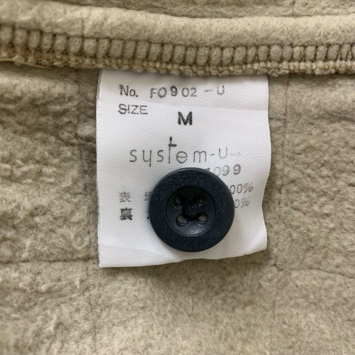 Japanese Brand Bartack Guaranteed Japanese Brand Quilted Half Button Jacket Size US M / EU 48-50 / 2 - 9 Thumbnail