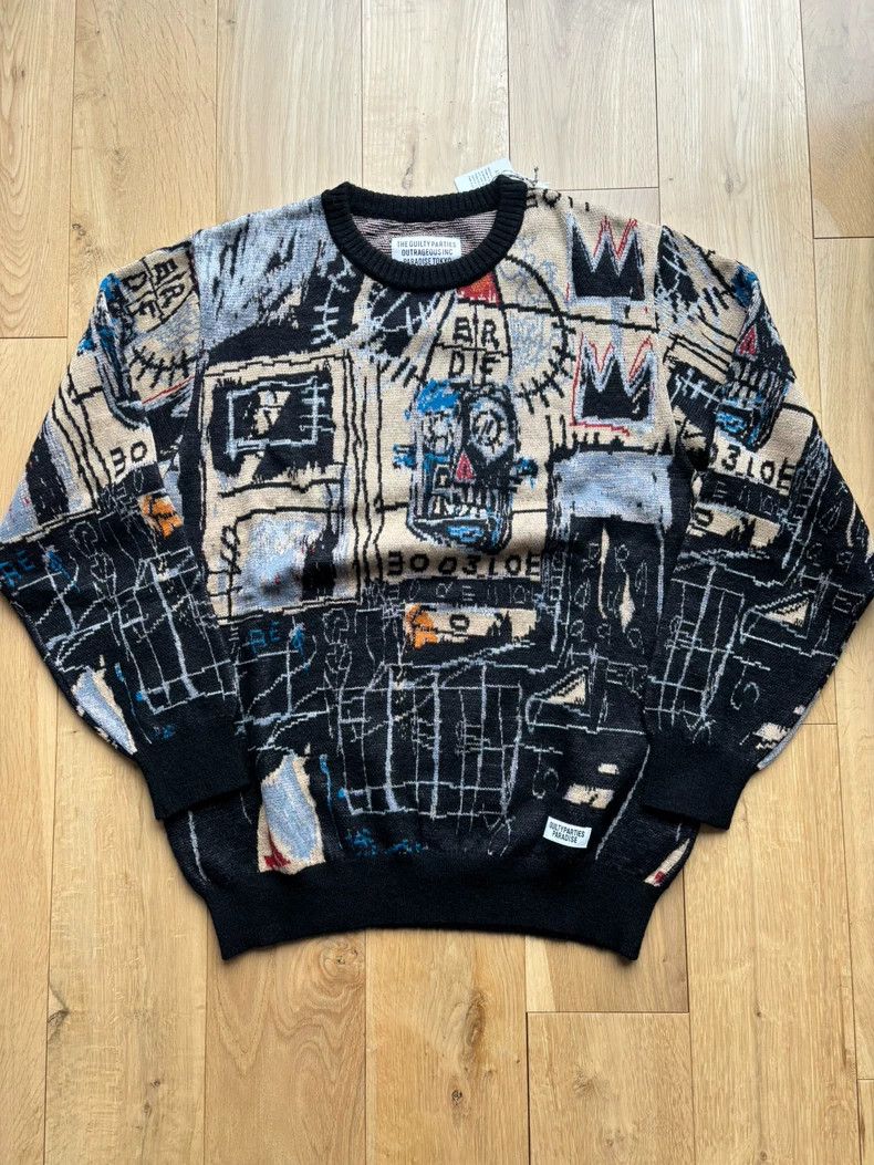 Wacko Maria Wacko Maria BASQUIAT Nissan Basquiat Graffiti Circle Size US XL / EU 56 / 4 - 2 Thumbnail