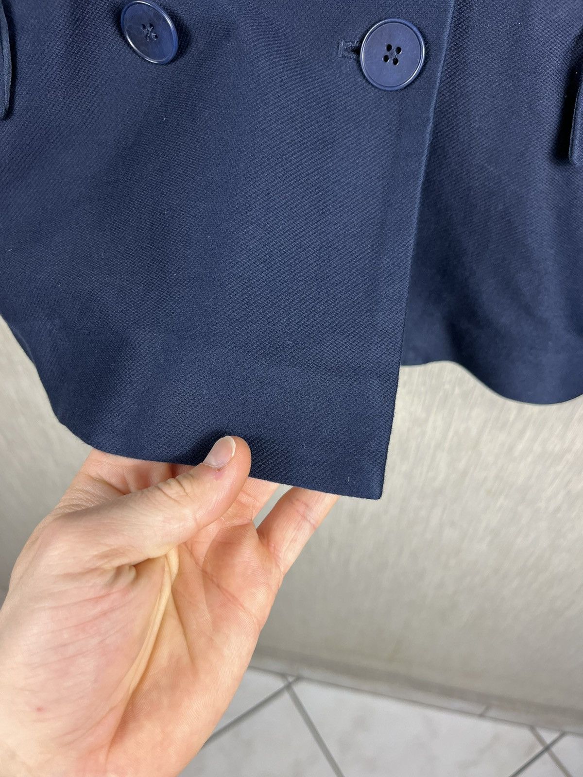 Polo Ralph Lauren × Ralph Lauren Polo Ralph Lauren cotton navy double-breasted blazer jacket Size L / US 10 / IT 46 - 8 Thumbnail