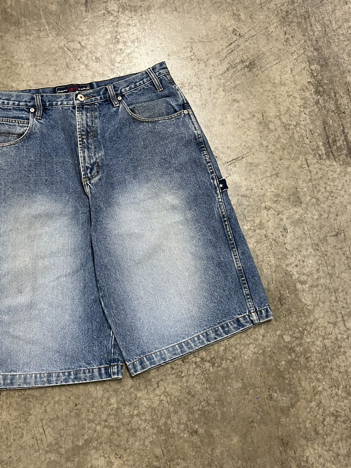 Phat Farm × Vintage Phat farm y2k baggy fit jorts carpenter cargo skater hype Size US 36 / EU 52 - 9 Thumbnail