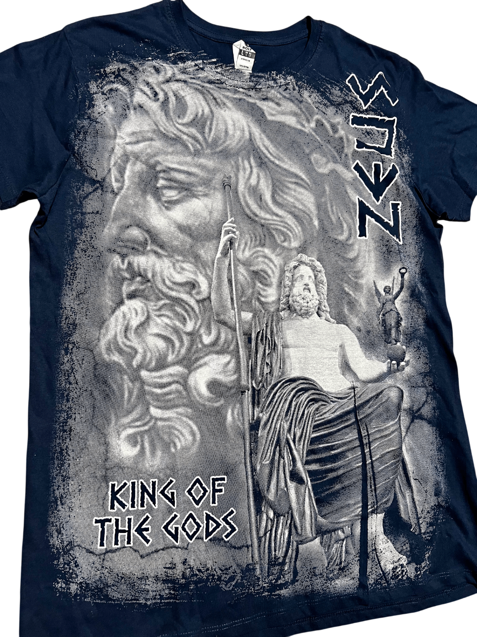 Other Zeus King of The Gods Greek Mythology Vintage T-Shirt Size US L / EU 52-54 / 3 - 2 Thumbnail