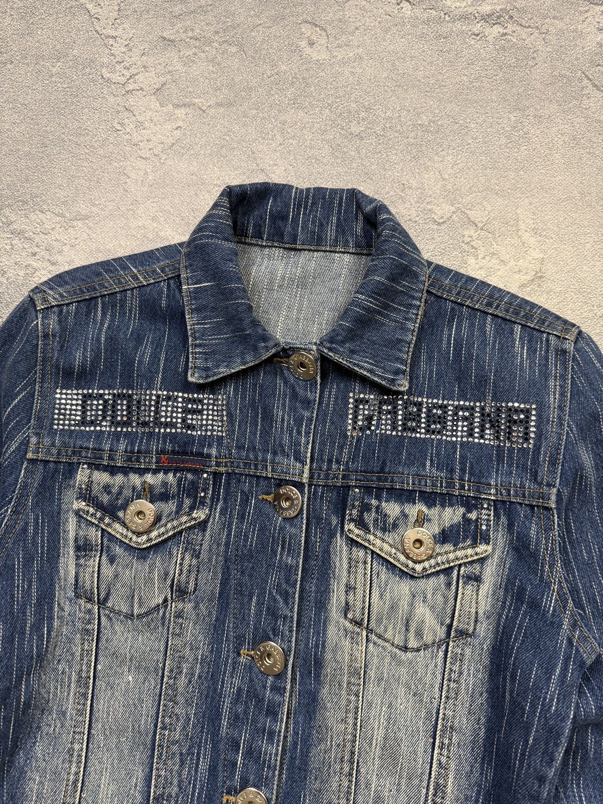 Dolce & Gabbana D&G Dolce & Gabbana Denim Jacket Made in Italy Vintage Y2K Size S / US 4 / IT 40 - 2 Thumbnail