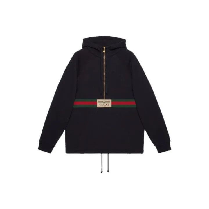 Gucci Gucci FW21 Logo Half-Zip Hoodie for Women-2507 Size XS / US 0-2 / IT 36-38 - 7 Thumbnail