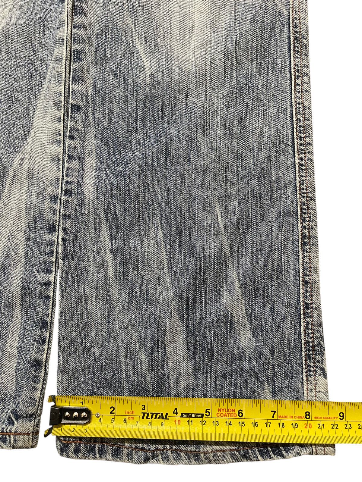 Edwin Vintage Edwin 503 Blue Trip Faded Wash Style Baggy Jeans Size US 33 - 17 Thumbnail