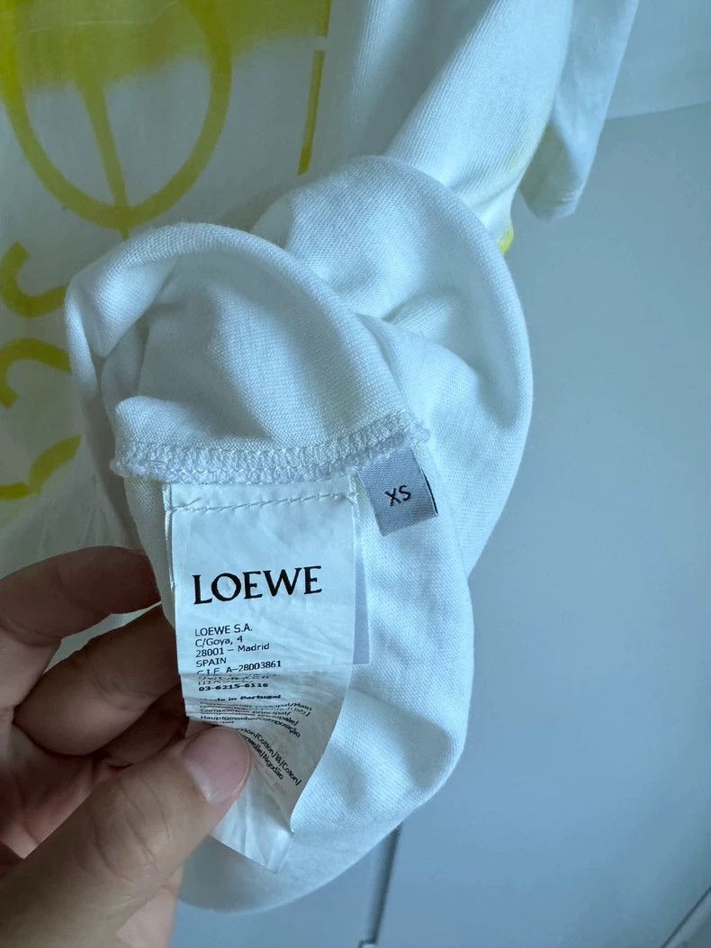 Loewe loewe White short sleeves 2505-Nextarrow Size US S / EU 44-46 / 1 - 4 Thumbnail