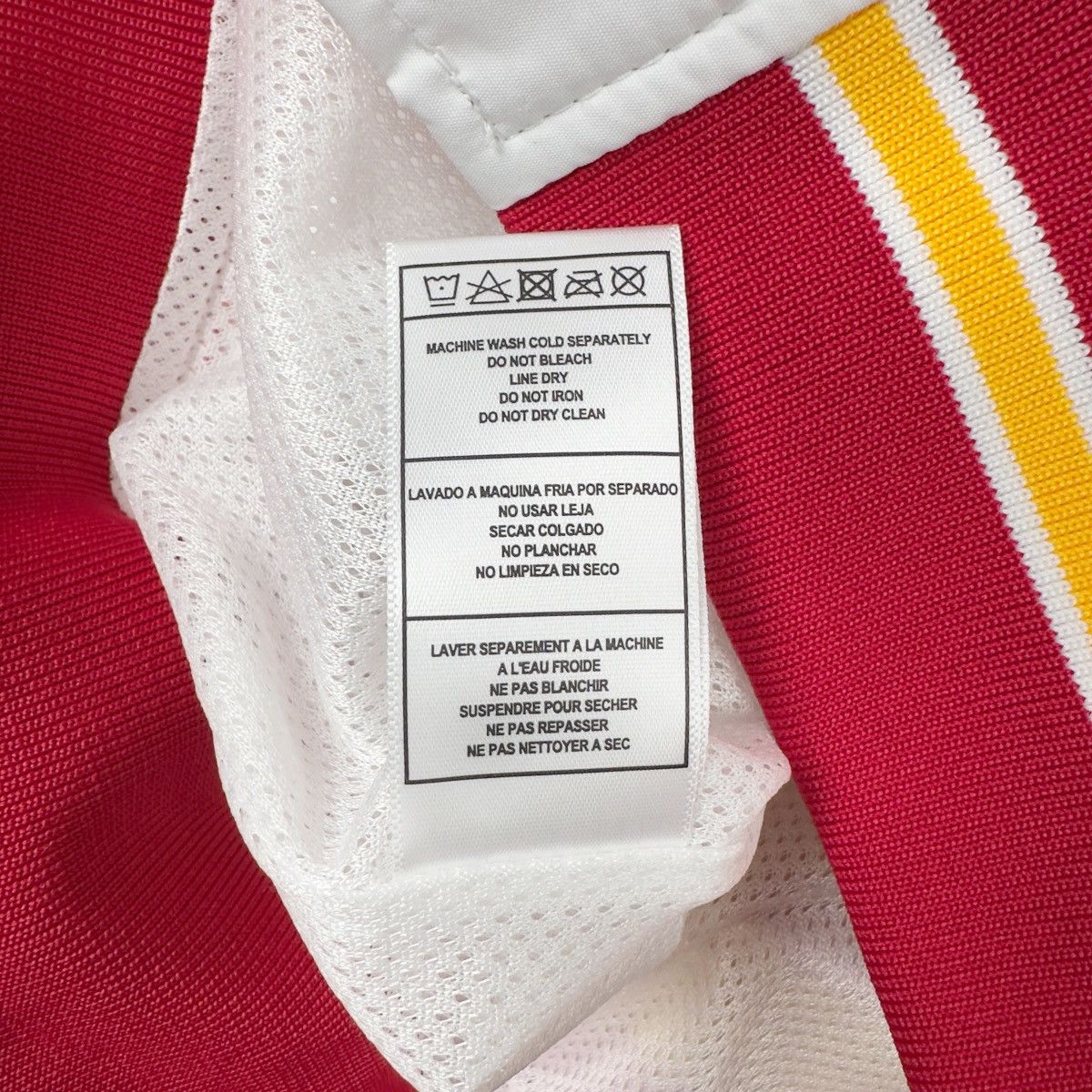 Mitchell & Ness Mitchell & Ness White Kansas City Chiefs Full-Zip Jacket Size US M / EU 48-50 / 2 - 8 Thumbnail