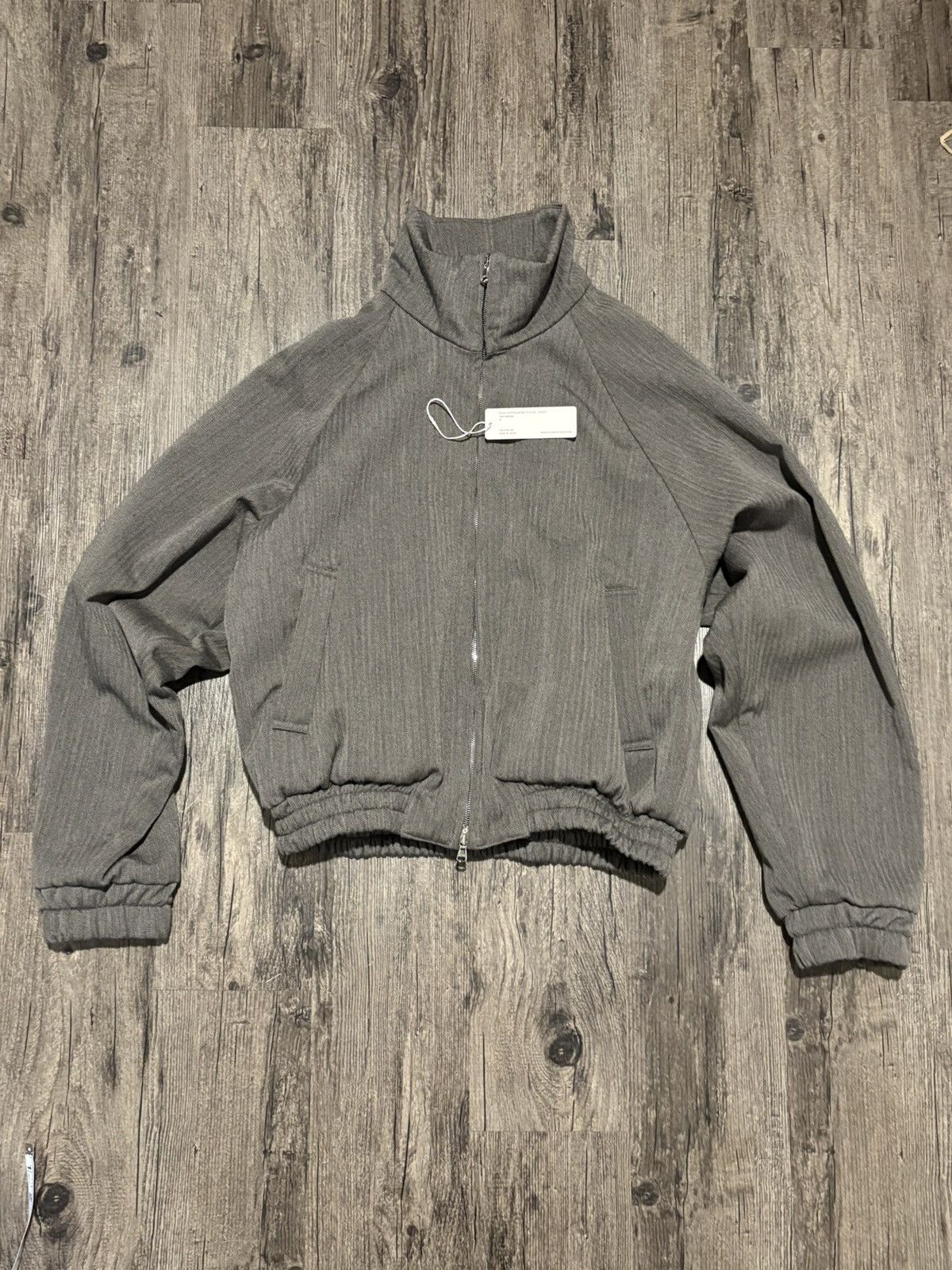 Vuja De Ryan Mochi Jersey Jacket in Heather Grey | Grailed