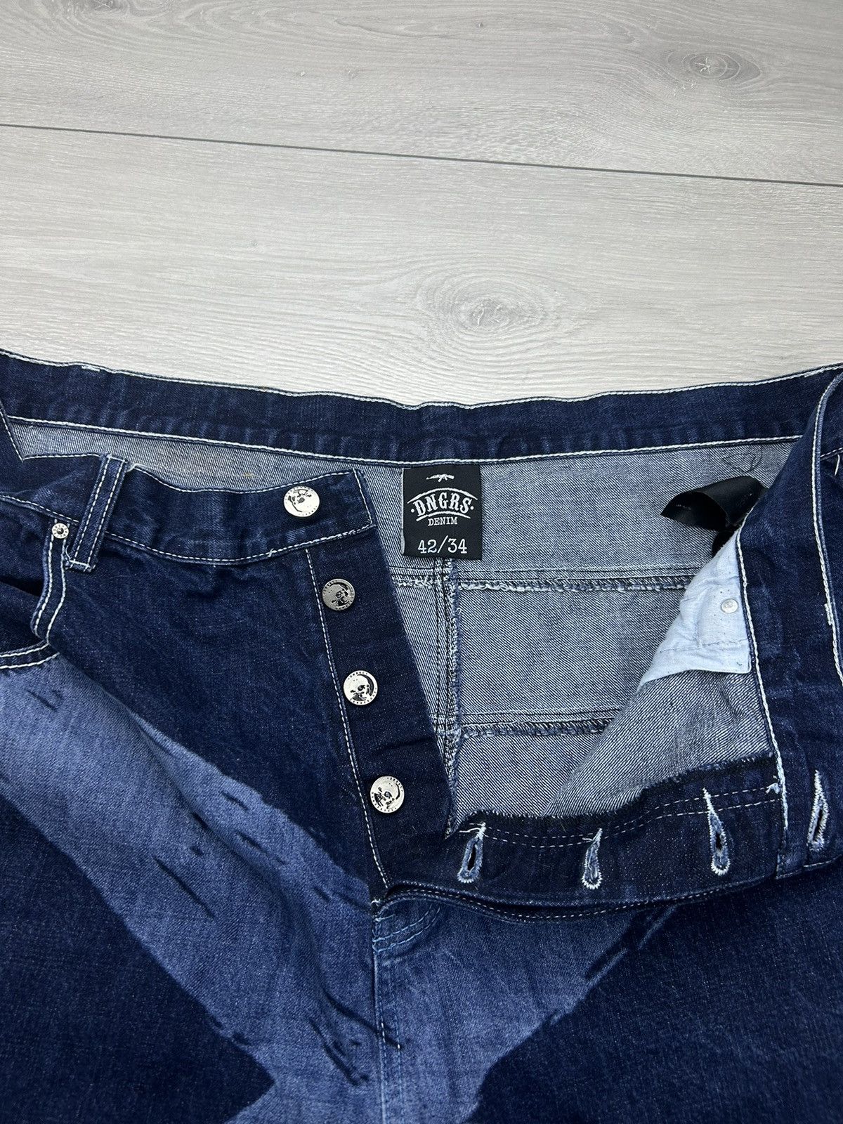 Vintage Vintage Baggy Jeans size 40 Size US 42 / EU 58 - 6 Thumbnail