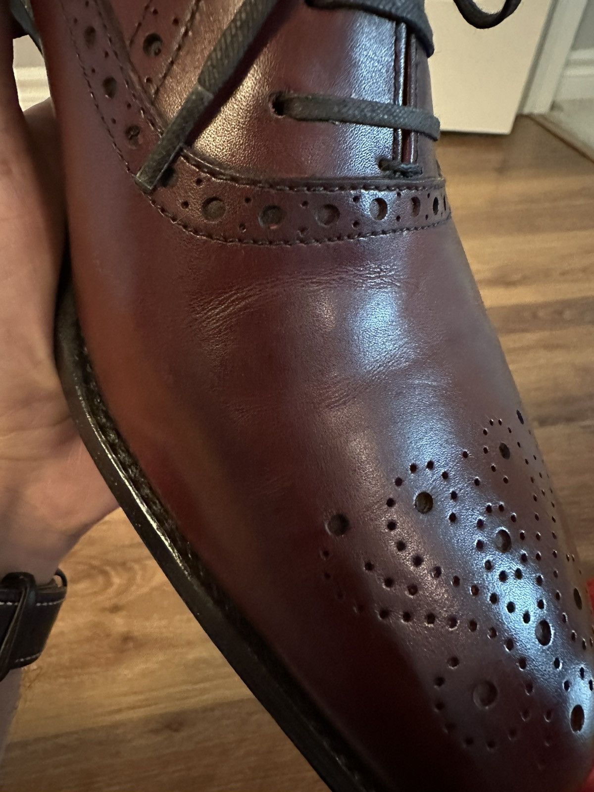 J.FitzPatrick Wallingford II Half Brogue Burgundy Calf Size US 9 / EU 42 - 16 Thumbnail