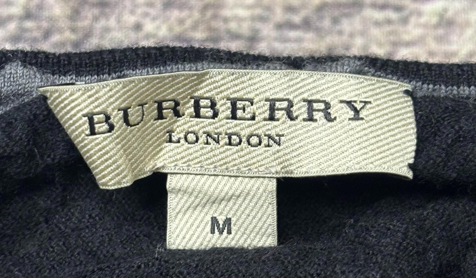 Other Burberry London Sweater Womens XS Merino Wool Ruched READ Size XS / US 0-2 / IT 36-38 - 2 Thumbnail