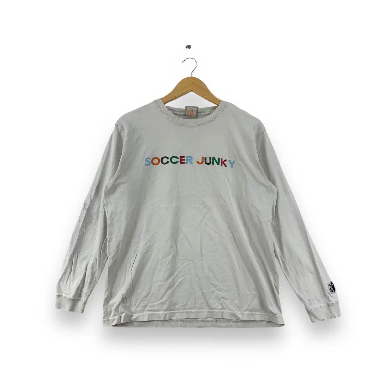 Vintage CLAUDIO PANDIANI Soccer Junky Bulldog Tee Shirt Top Size US L / EU 52-54 / 3 - 1 Thumbnail