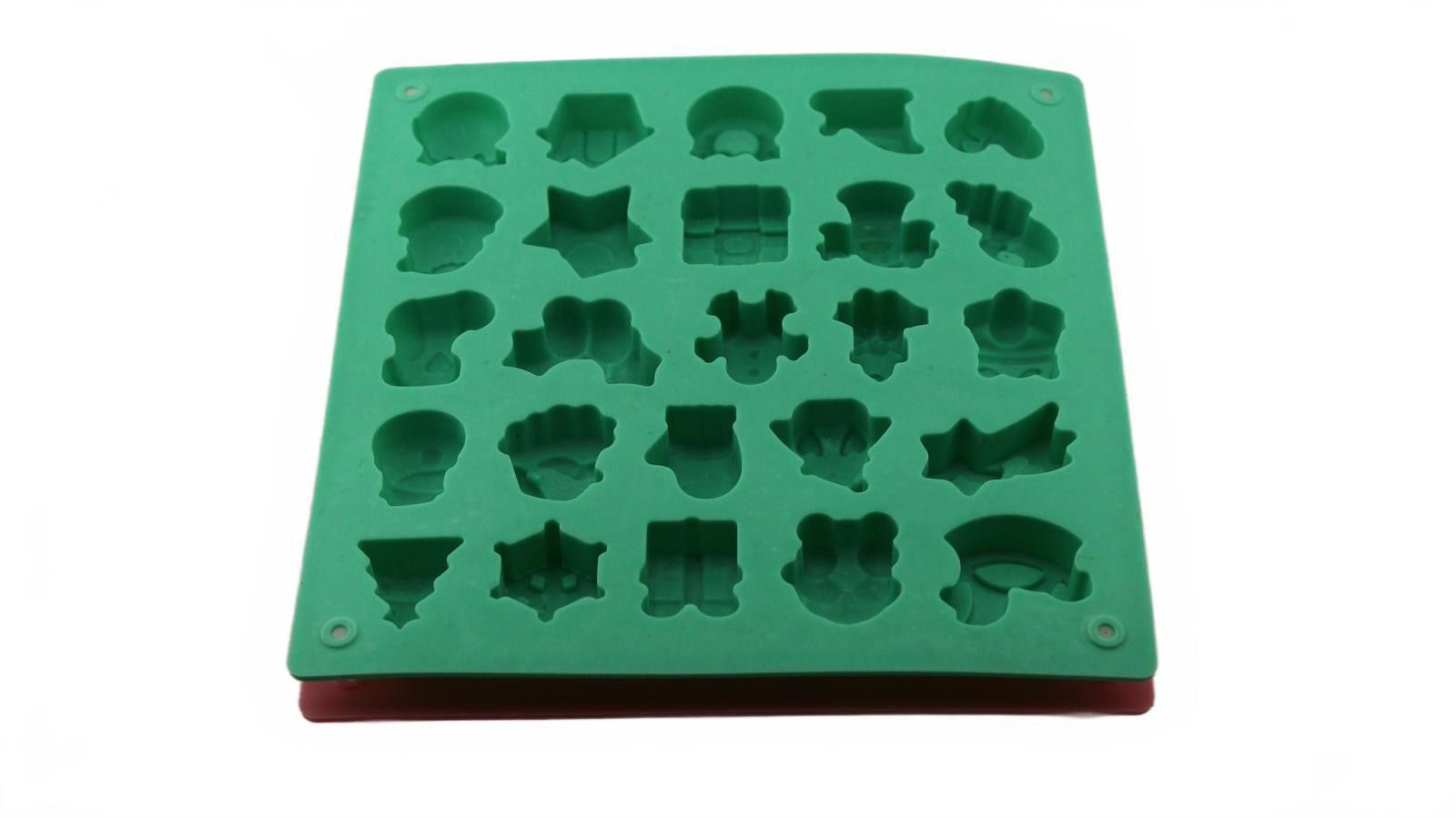 Designer Silicone Candy Mold 2 pack 25 Mold Trays Size ONE SIZE - 2 Thumbnail