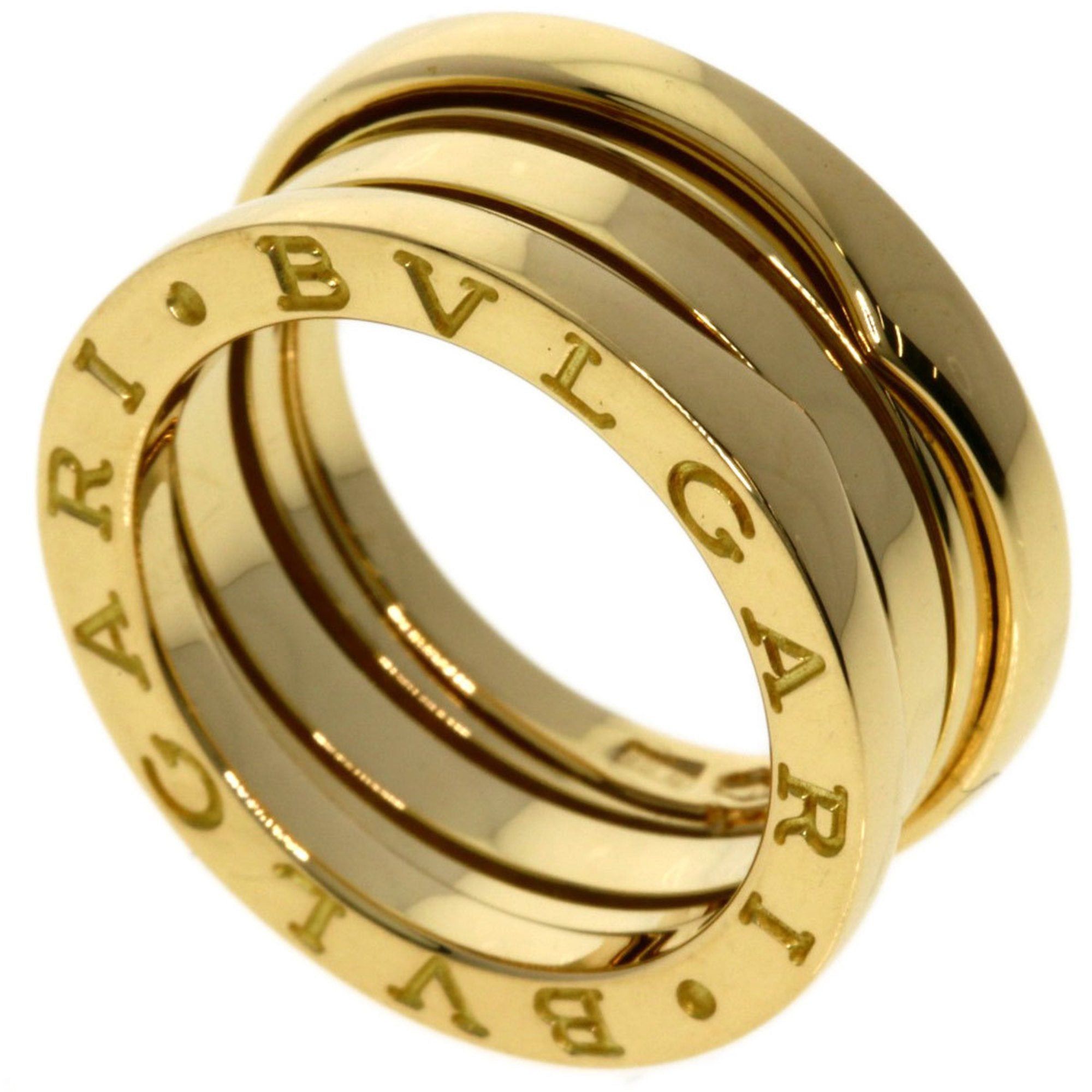 Bvlgari BVLGARI B-zero1 B-zero One 2-band #48 Ring, K18 Yellow Gold ...