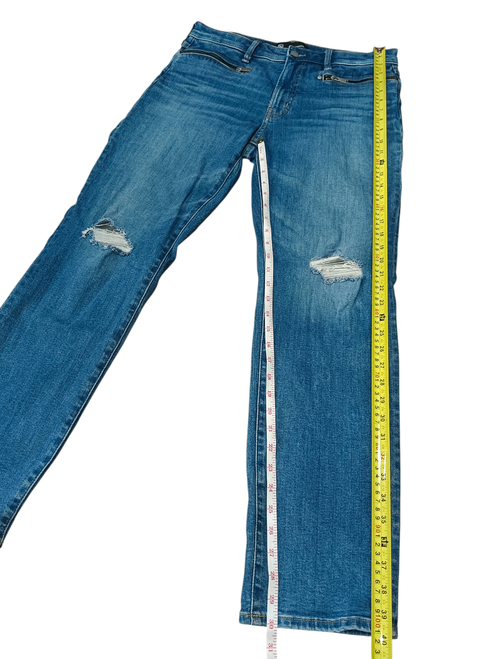 Undercover Undercover Distressed Stretchable Denim Size US 33 - 8 Thumbnail