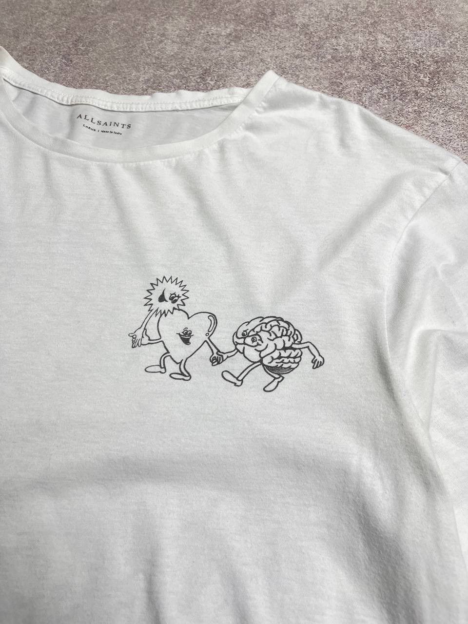Allsaints Allsaints All People All Places Graphic 3D T-shirt XL Size US L / EU 52-54 / 3 - 5 Thumbnail