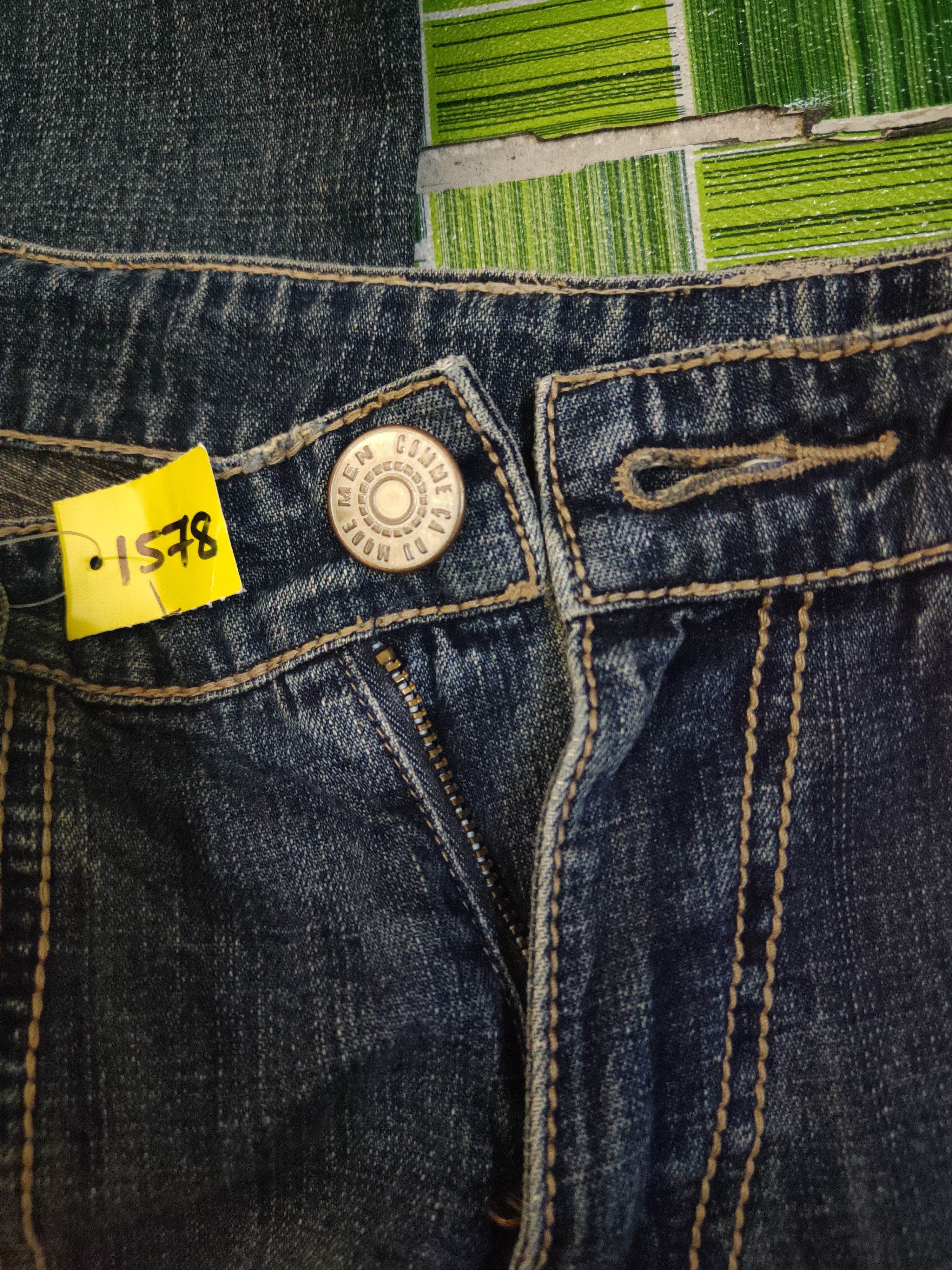 Comme Ca Ism DL Comme Ca du Mode Blue Distressed Ripped Jeans #1578 Size US 29 - 16 Thumbnail