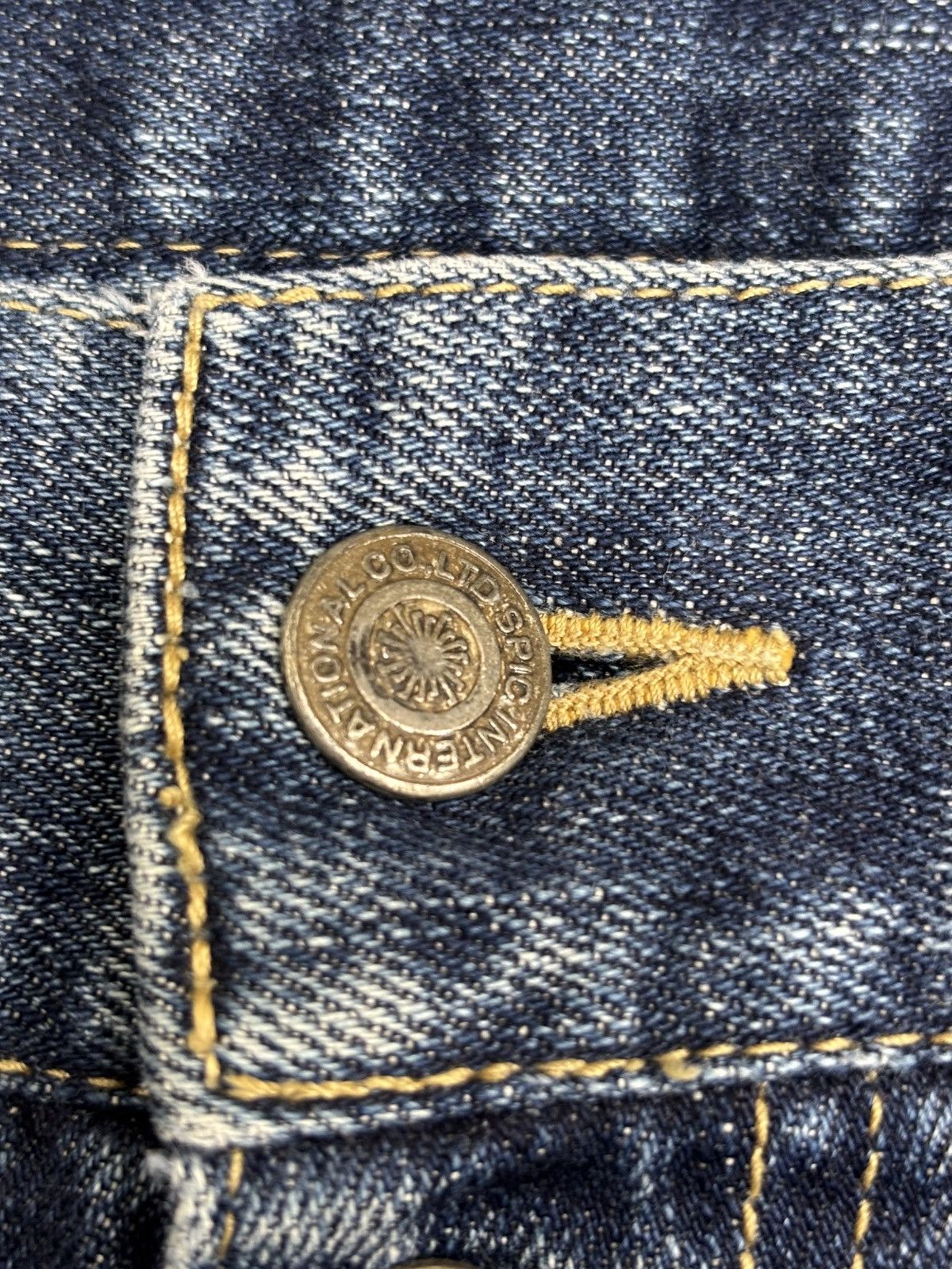 Tornado Mart 💥Bell Bottom💥Tornado Mart Crazy Claw Mark Denim F621 Size 33" - 12 Thumbnail