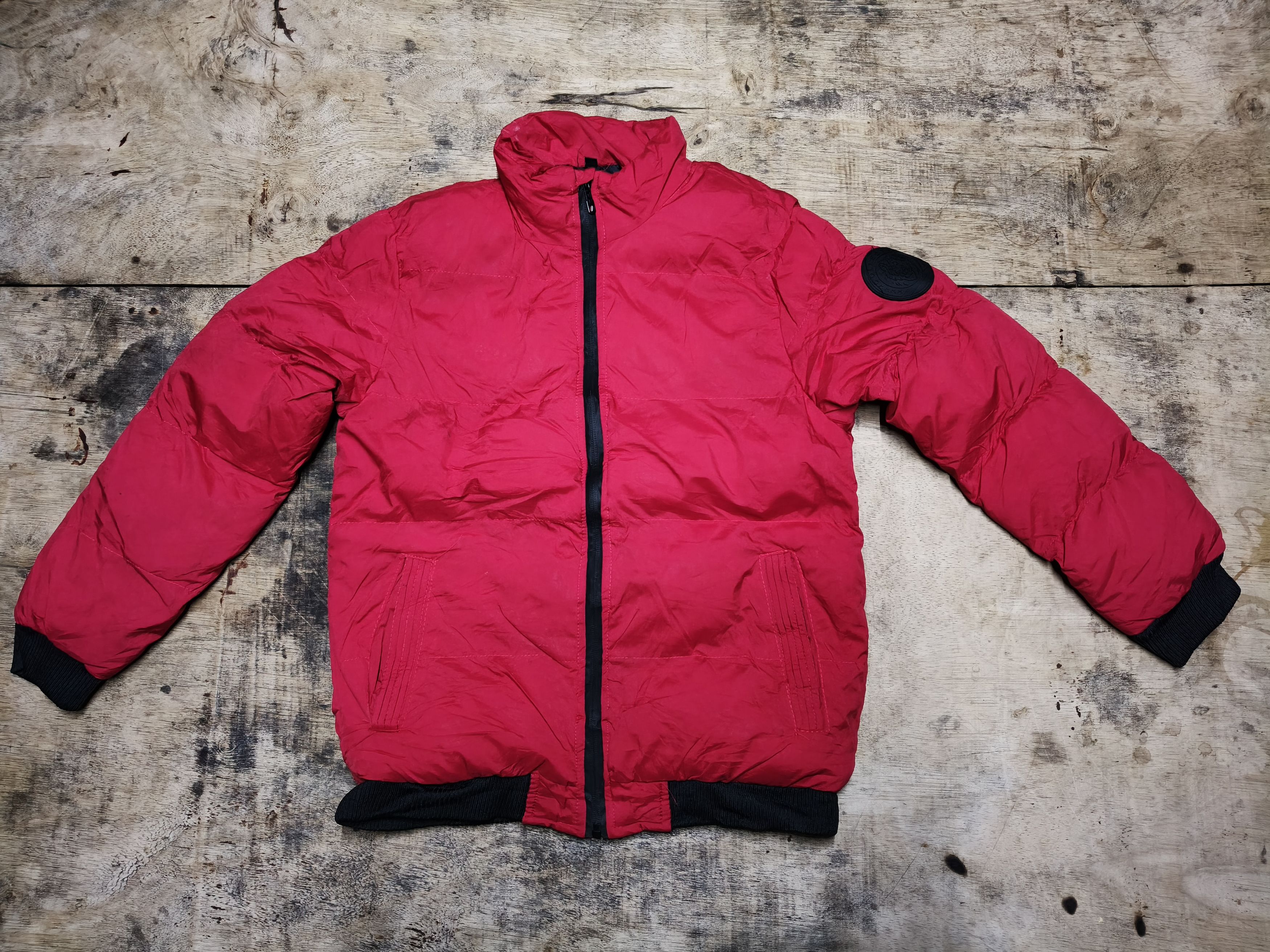 Japanese Brand Superior Zipper Down Jacket Size M / US 6-8 / IT 42-44 - 3 Thumbnail