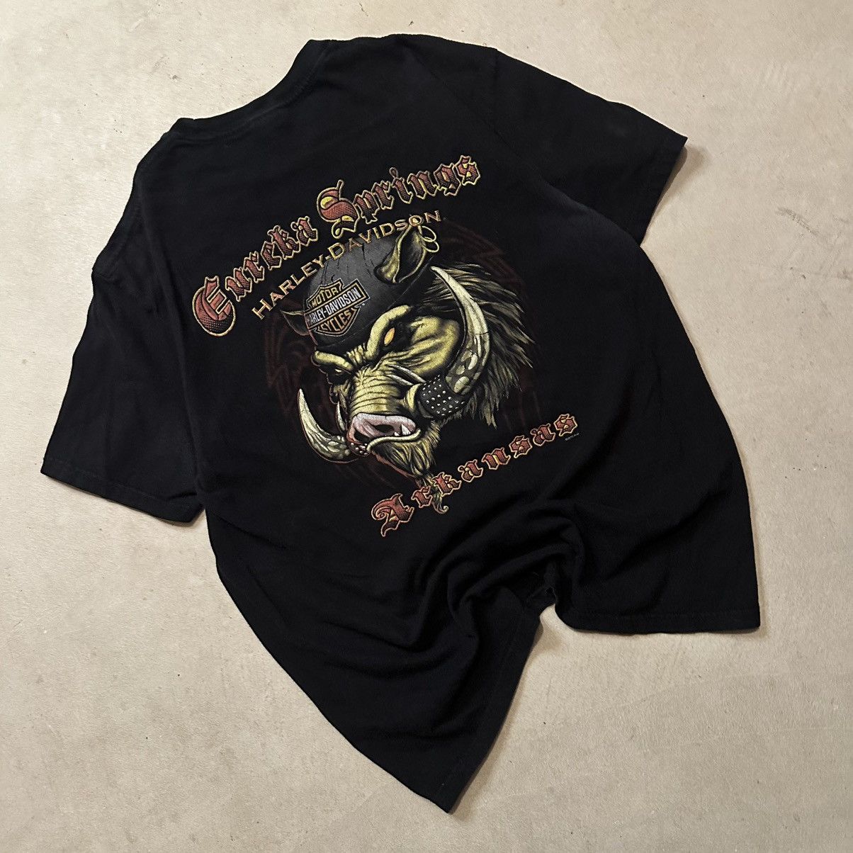 Harley Davidson Vintage Harley Davidson Biker Hog Motorcycle Shirt Size L Size US L / EU 52-54 / 3 - 1 Thumbnail