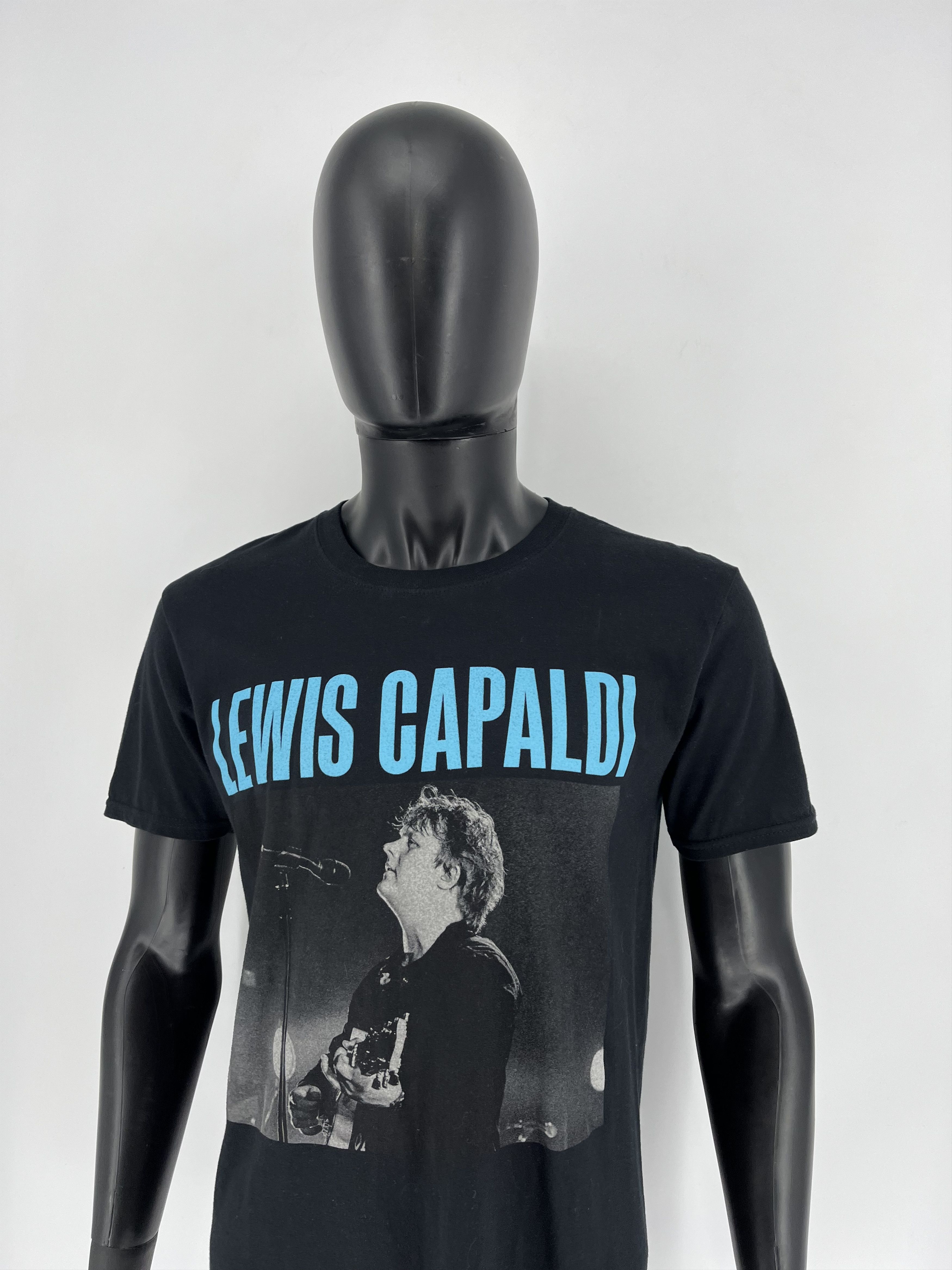 Band Tees Mens Lewis Capaldi Vintage T-Shirt Band Tee Size M Size US M / EU 48-50 / 2 - 4 Thumbnail