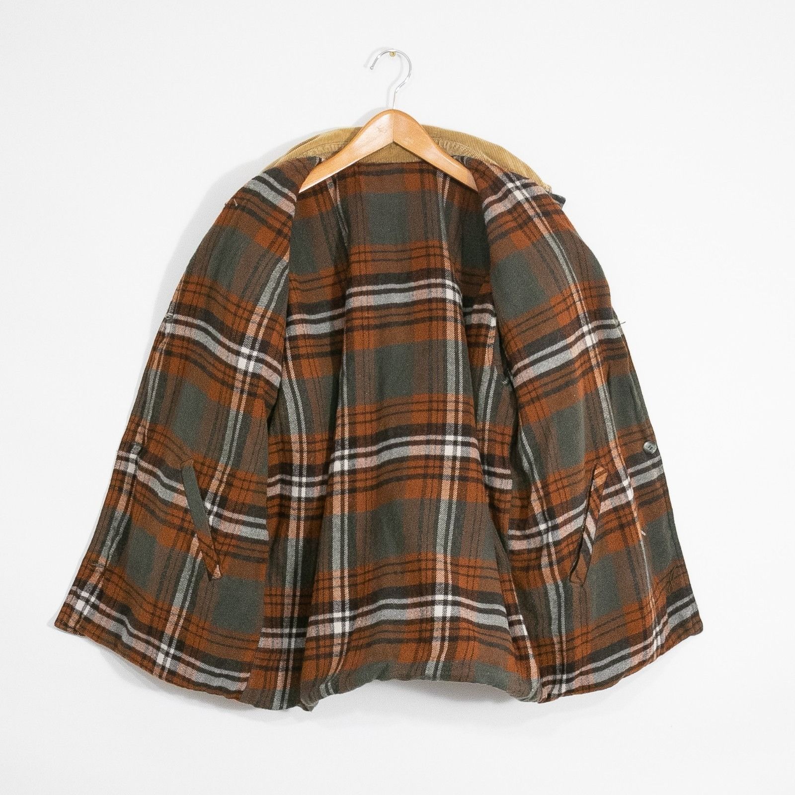 Vintage Vintage 90s Canvas Chore Coat Mens XL - Corduroy Distressed Size US XL / EU 56 / 4 - 6 Thumbnail