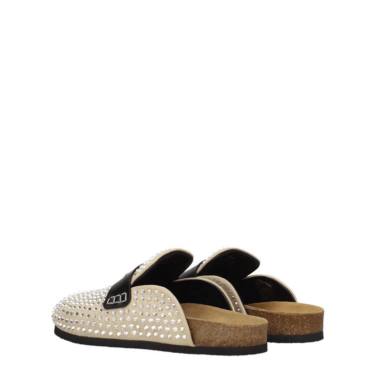 JW Anderson ob1o1e1124 Suede Slippers in Beige Size US 6 / IT 36 - 4 Thumbnail