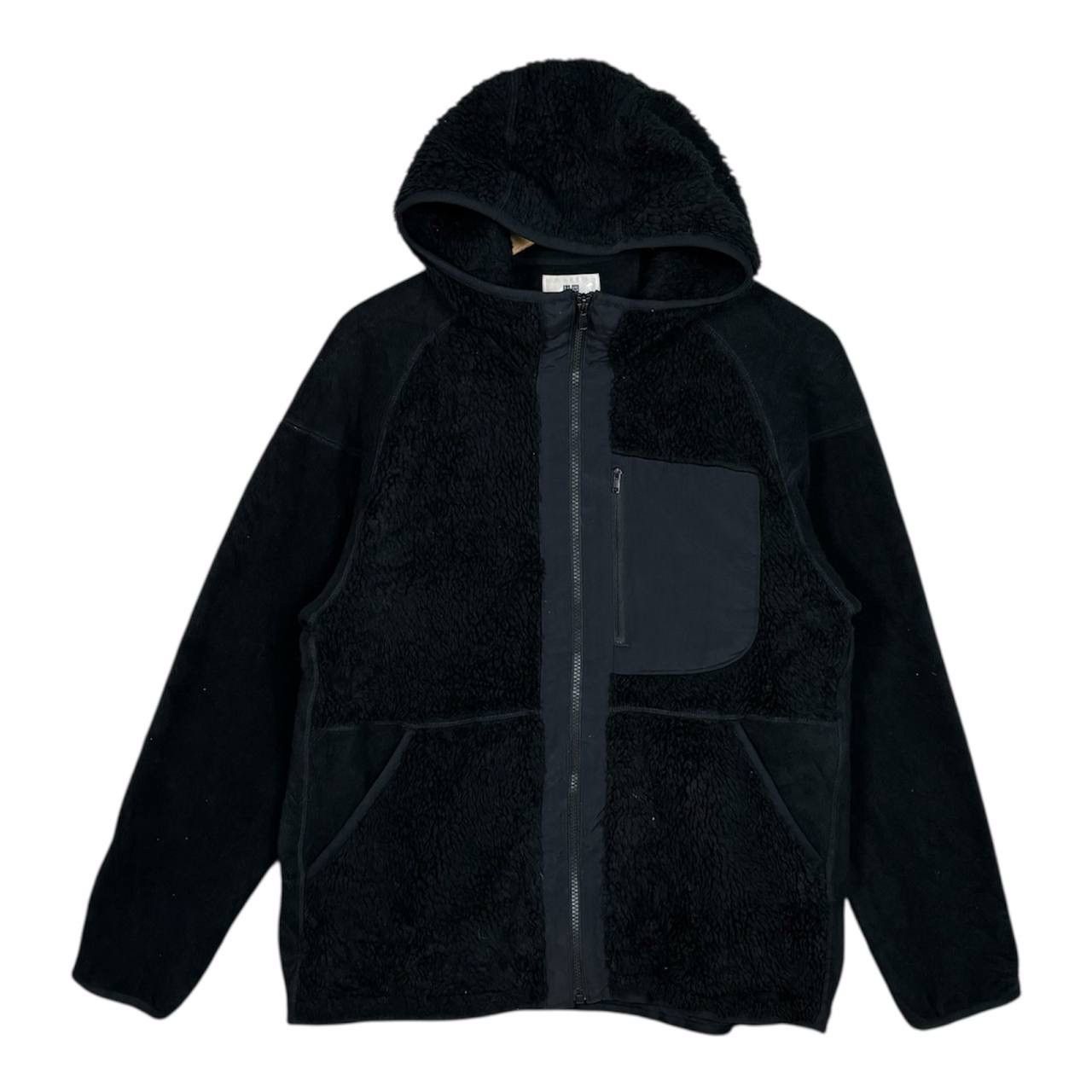 Uniqlo × White Mountaineering White Mountaineering Uniqlo Black Fleece Hoodie FW21 Sherpa Size US M / EU 48-50 / 2 - 1 Thumbnail