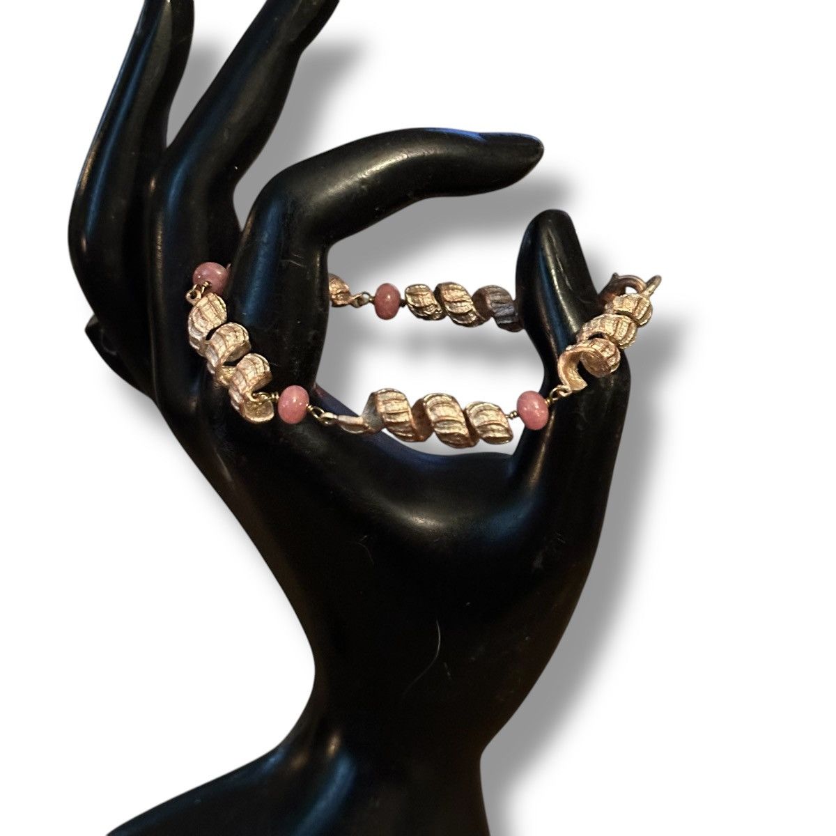 Other Spiral faux shell link necklace and bracelet set Size ONE SIZE - 5 Thumbnail