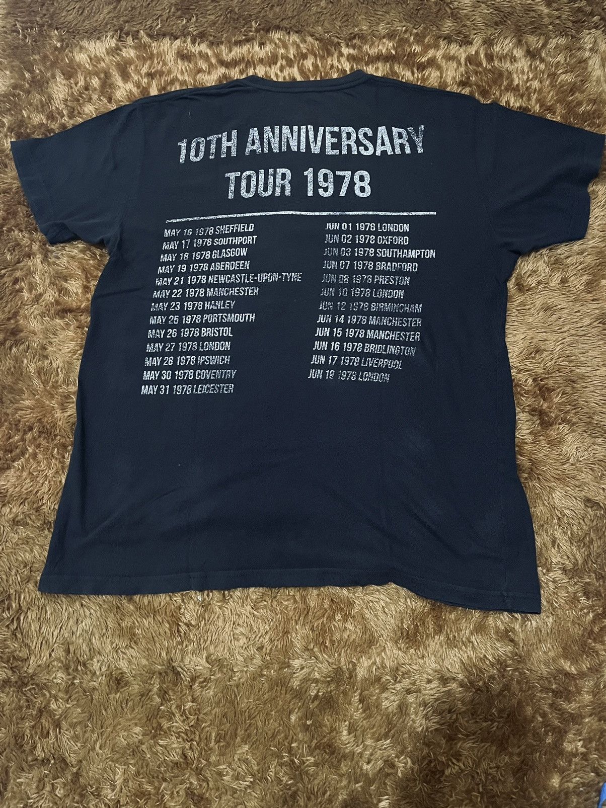 Black Sabbath Black Sabbat 10th Anniversary Tour 1978 Tshirt Size US L / EU 52-54 / 3 - 4 Thumbnail