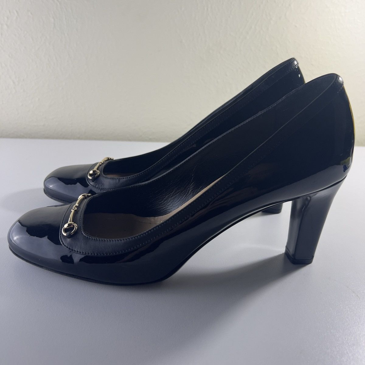 Gucci Gucci Horsebit Black Patent Leather Pumps Size 40 US Sz 10 Size US 10 / IT 40 - 5 Thumbnail