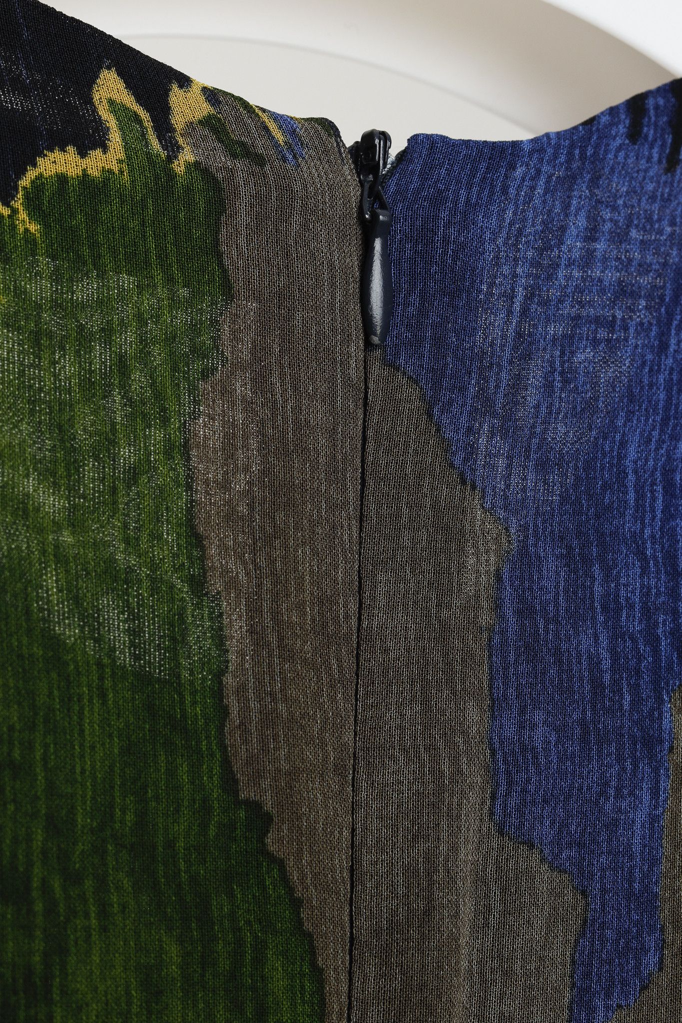 Etro Etro Abstract-Print Silk-Blend Sleeveless Mini Dress Size M / US 6-8 / IT 42-44 - 7 Thumbnail