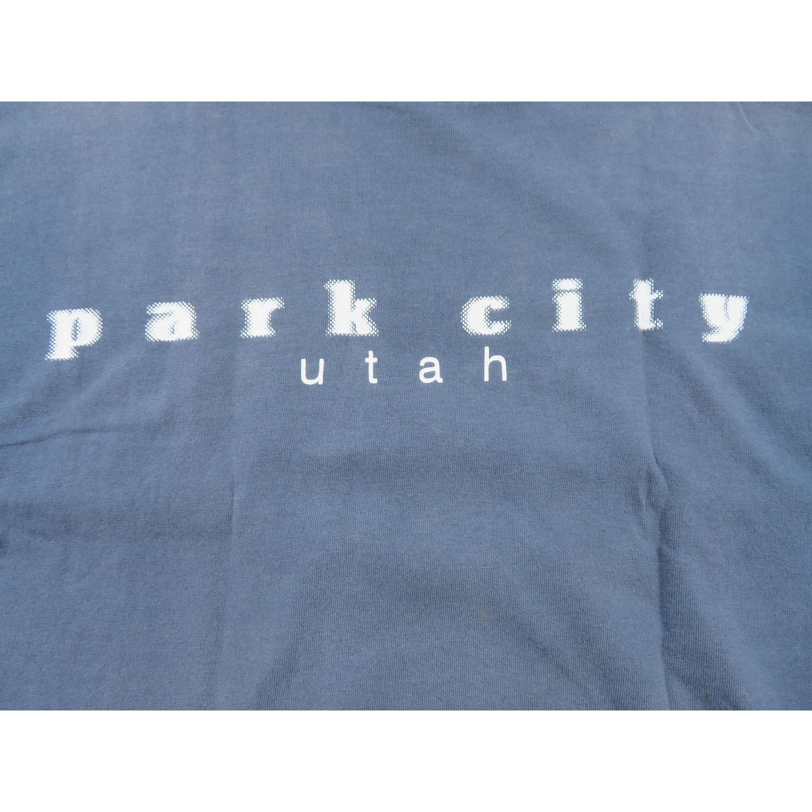 Tultex Park City Utah Focus on The Mountain Gray Sz XL 1990s Size US XL / EU 56 / 4 - 4 Thumbnail