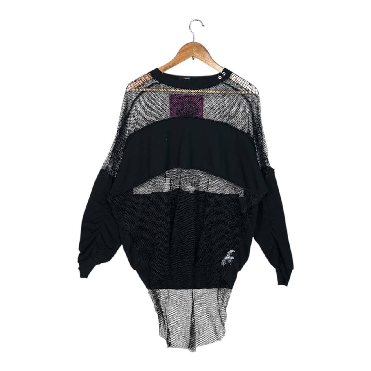 Diesel Diesel 2019SS/F Sandy-C Mesh Sweater Electronic Tekno Ravers Size US XXL / EU 58 / 5 - 1 Thumbnail