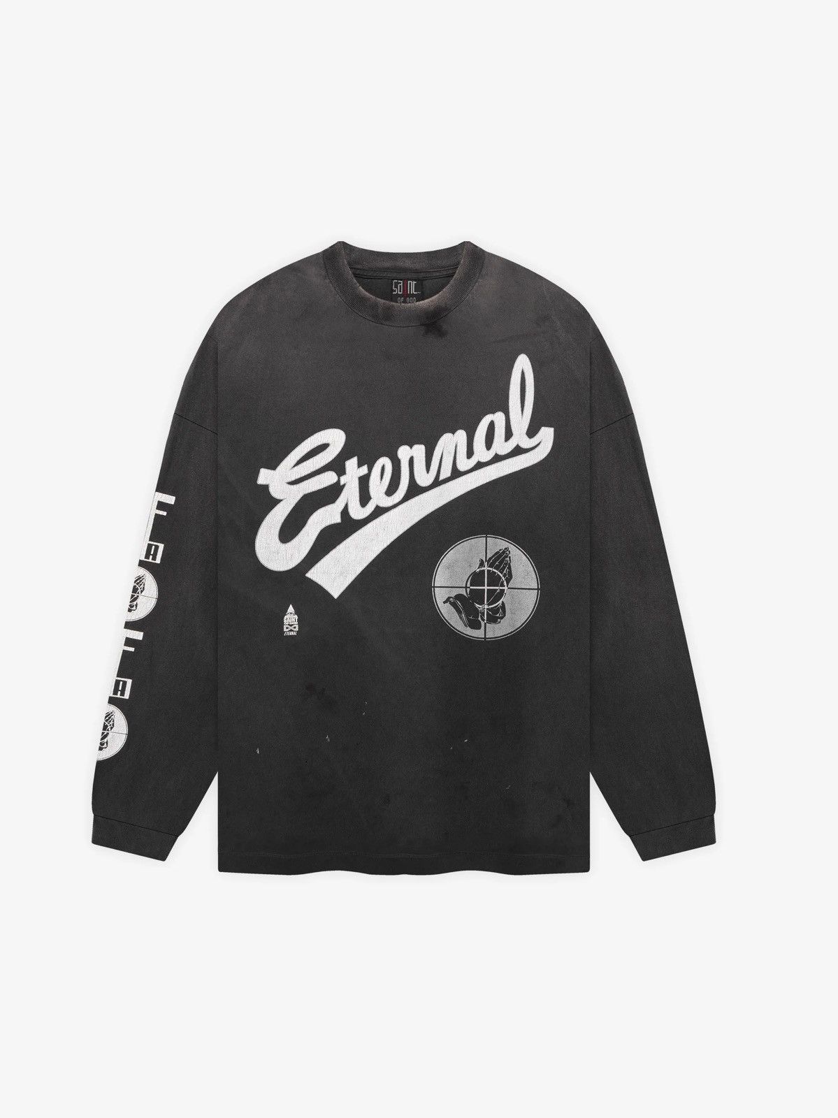 Fear of God × Saint Michael ©SAINT Mxxxxxx x FOG Michael Jerry Lorenzo LS SS TEE Size US XL / EU 56 / 4 - 4 Thumbnail