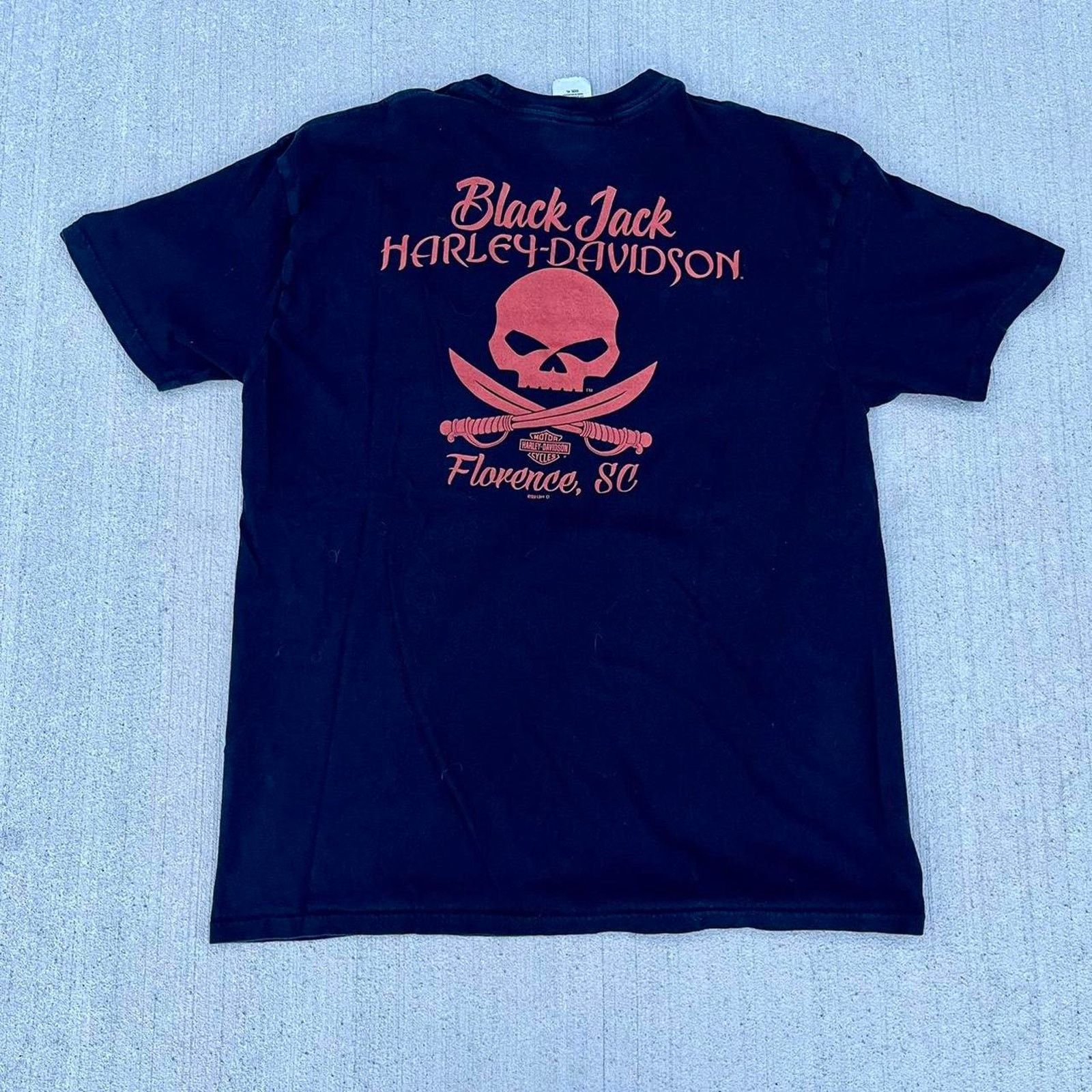 Harley Davidson Vintage harley davidson flame tshirt Size US XL / EU 56 / 4 - 6 Thumbnail