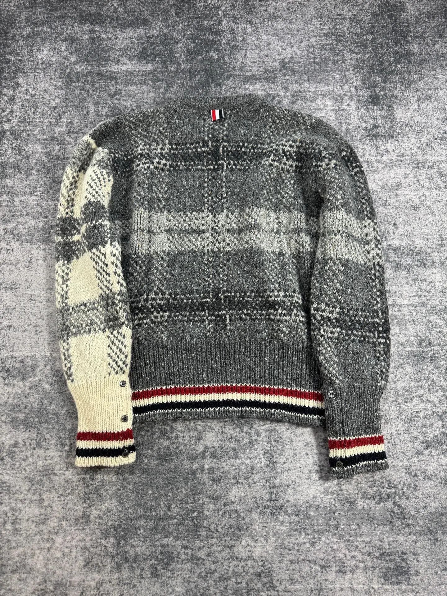 Other thom browne wool blend plaid sweater. Size US M / EU 48-50 / 2 - 2 Thumbnail