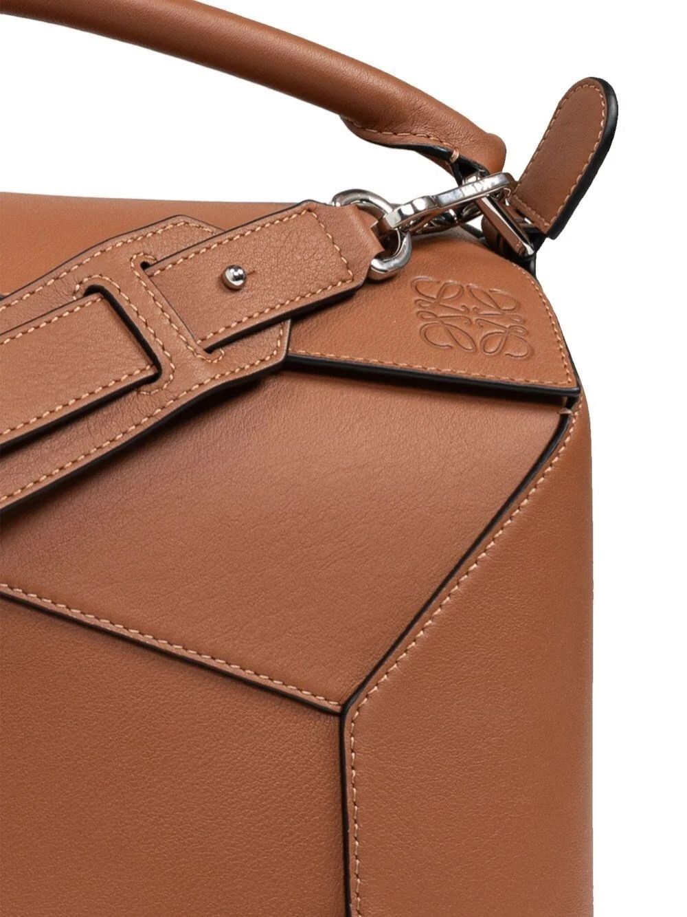 LOEWE Puzzle Large Tan Leather Bag New Authentic $4100