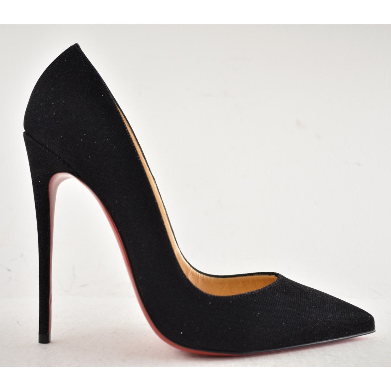 Christian Louboutin Christian Louboutin So Kate 120 Glitter Black Pump 42 Size US 12 / IT 42 - 2 Thumbnail