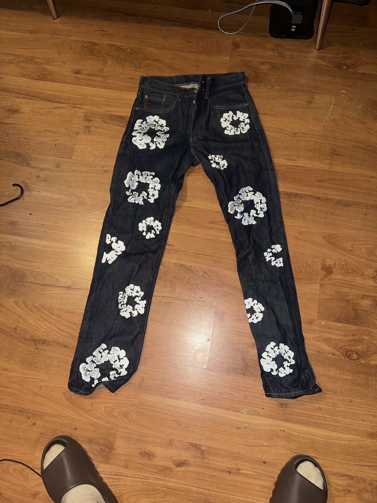 DENIM TEARS Denim Tears Indigo Denim 28x34 Size US 28 / EU 44 - 1 Thumbnail