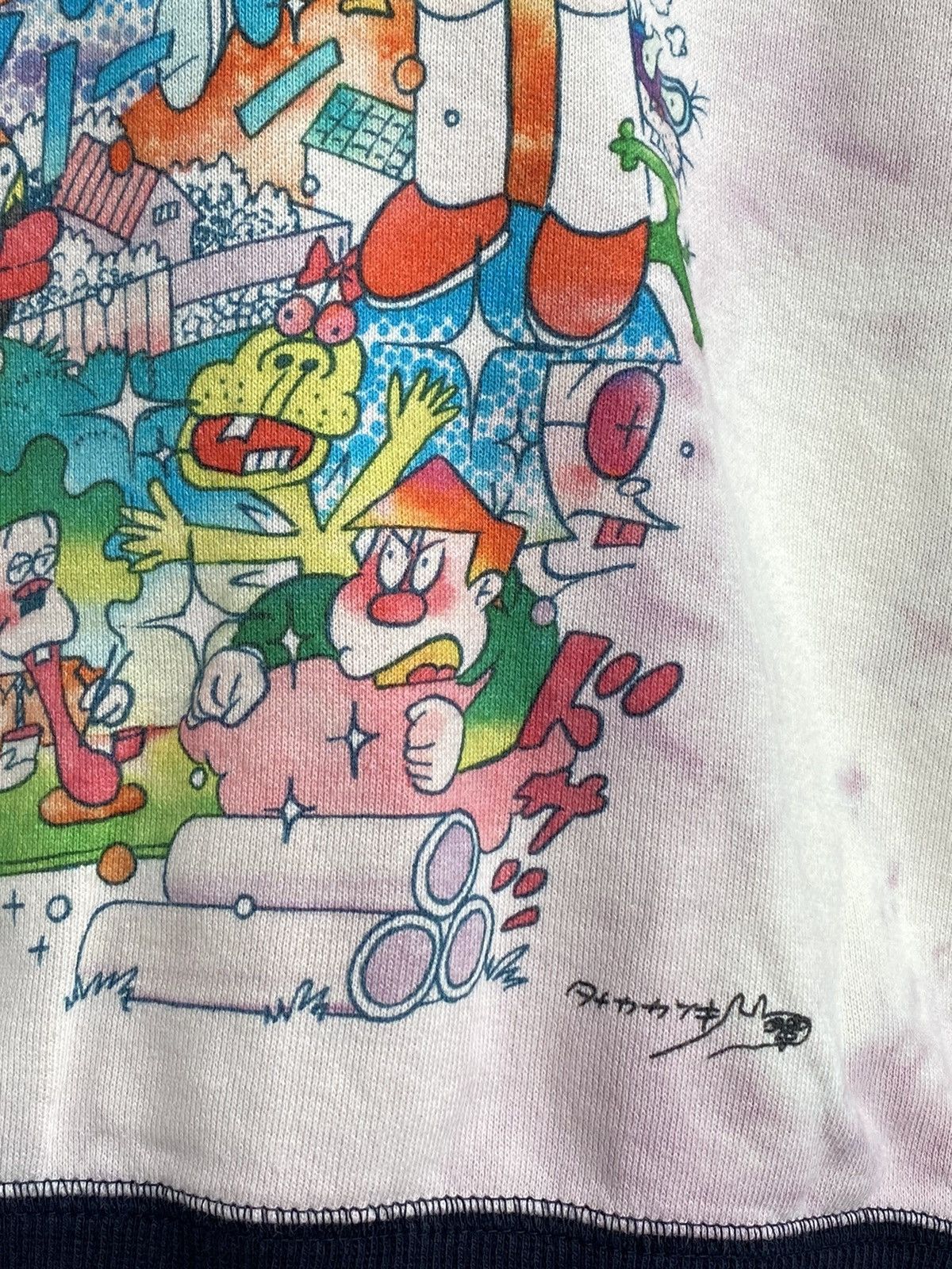 Issey Miyake Vintage Ne-net Issey Miyake Over Printed Crewneck Size US S / EU 44-46 / 1 - 6 Thumbnail