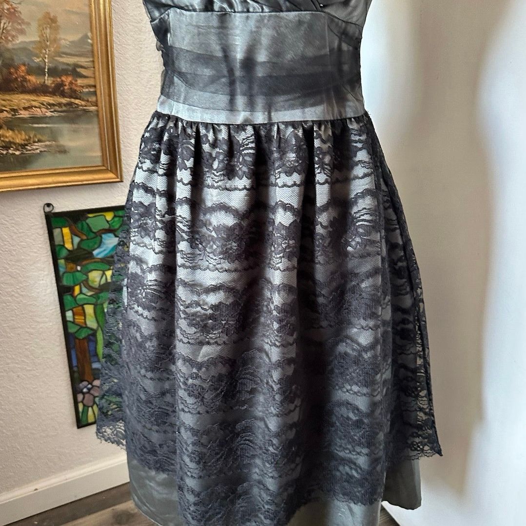 Other intrigue black gothic lace formal dress Size M / US 6-8 / IT 42-44 - 2 Thumbnail