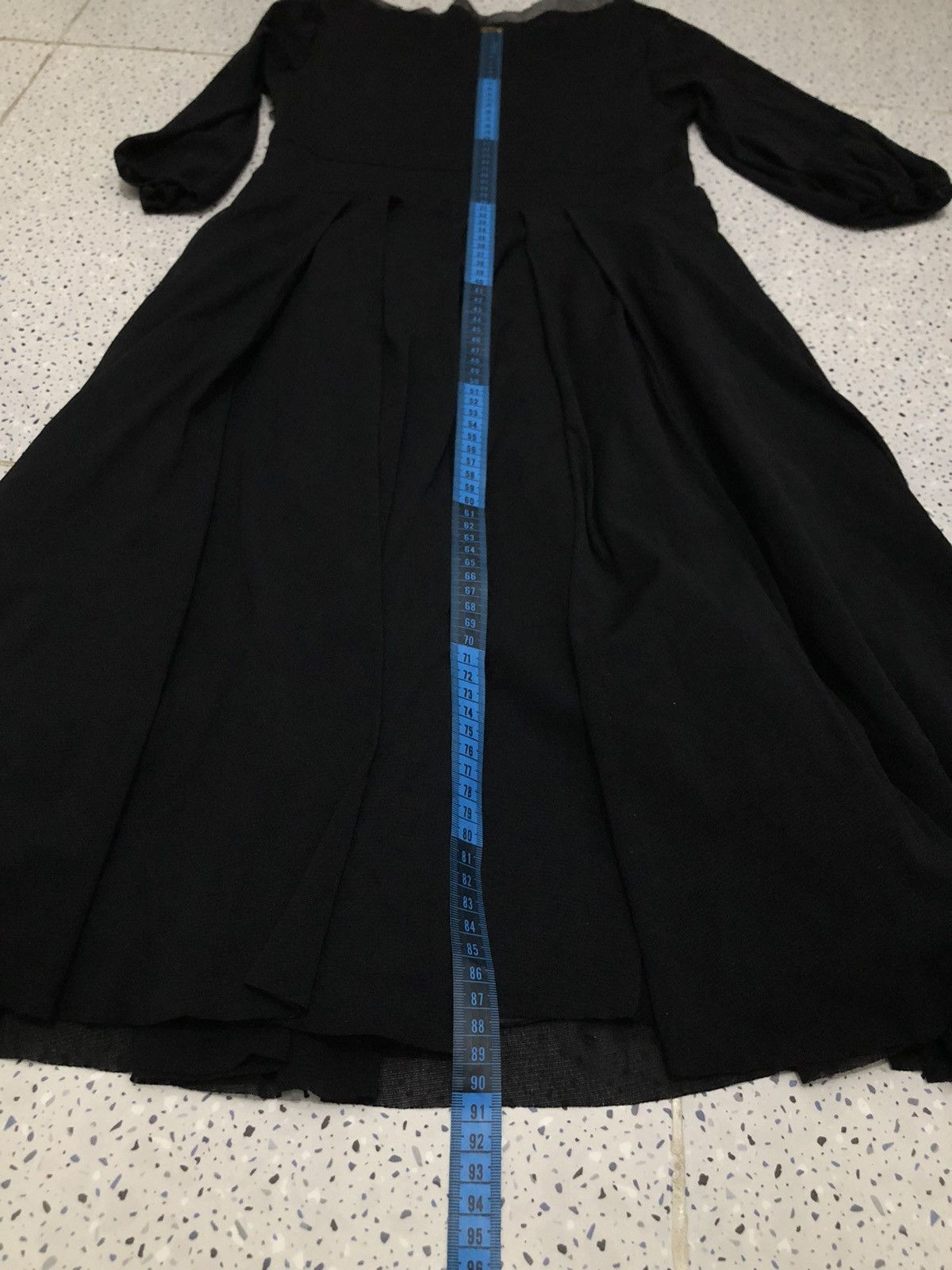 Vivienne Tam Vivienne Tam Black Flower Women Midi Dress Size S / US 4 / IT 40 - 16 Thumbnail
