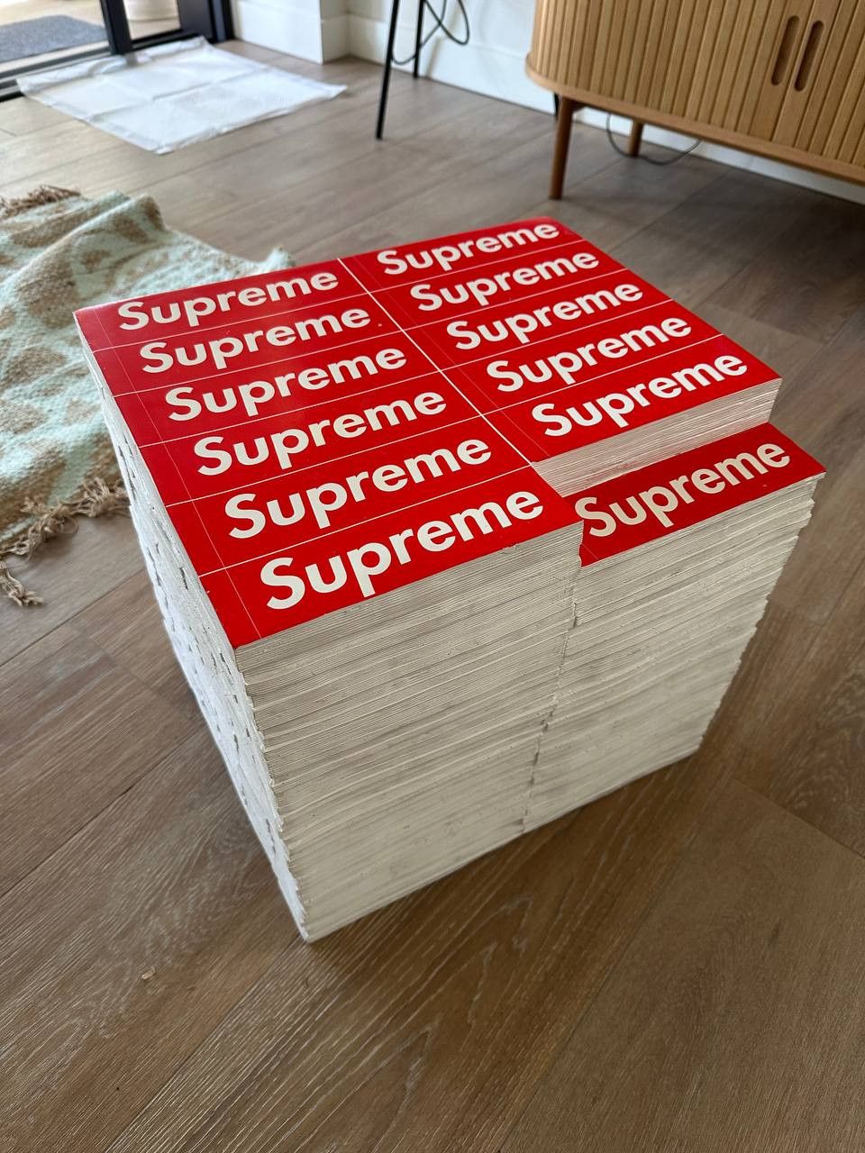 Supreme Supreme Rotary Hero Sticker Bricks Side Table | Grailed