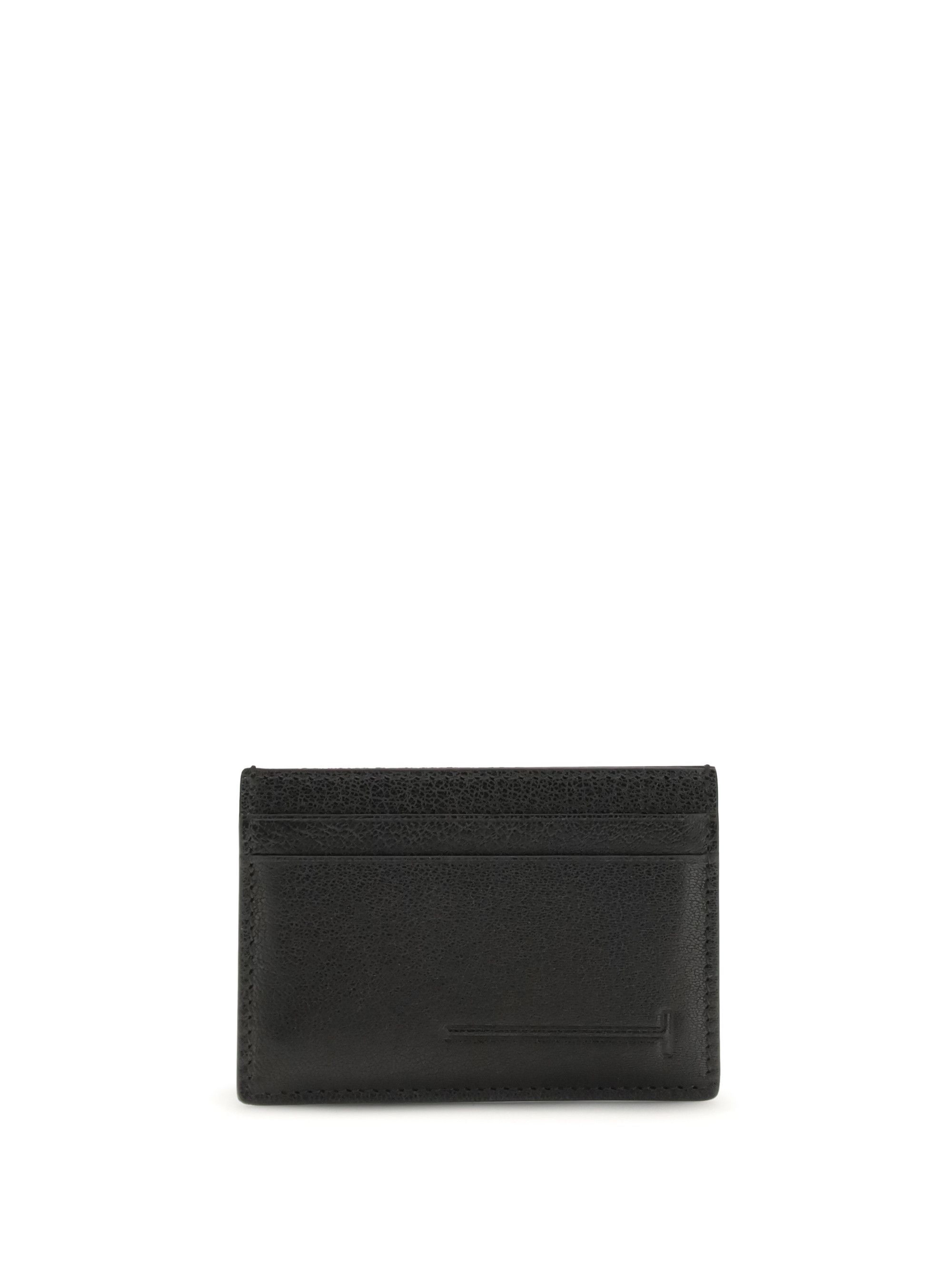 Tom Ford Leather Card Holder Size ONE SIZE - 1 Thumbnail