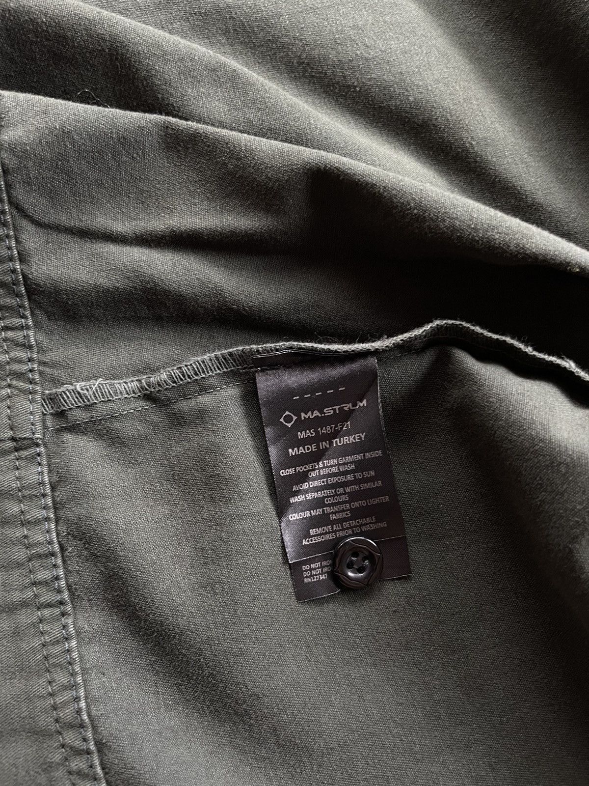 Vintage MA.STRUM NWT Two Pocket GD Overshirt Oil Slick Shirt Jacket Size US M / EU 48-50 / 2 - 18 Thumbnail