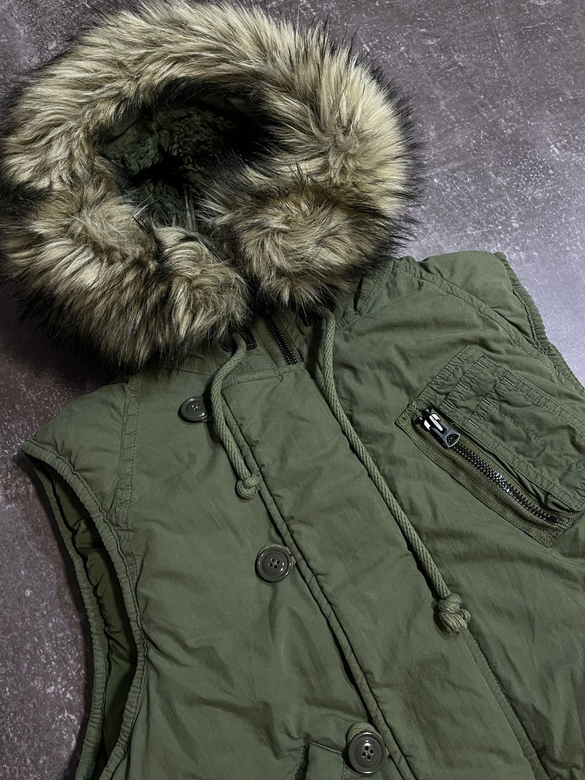 Polo Ralph Lauren vintage military styl avant garde polo ralph lauren vest y2k Size US M / EU 48-50 / 2 - 4 Thumbnail