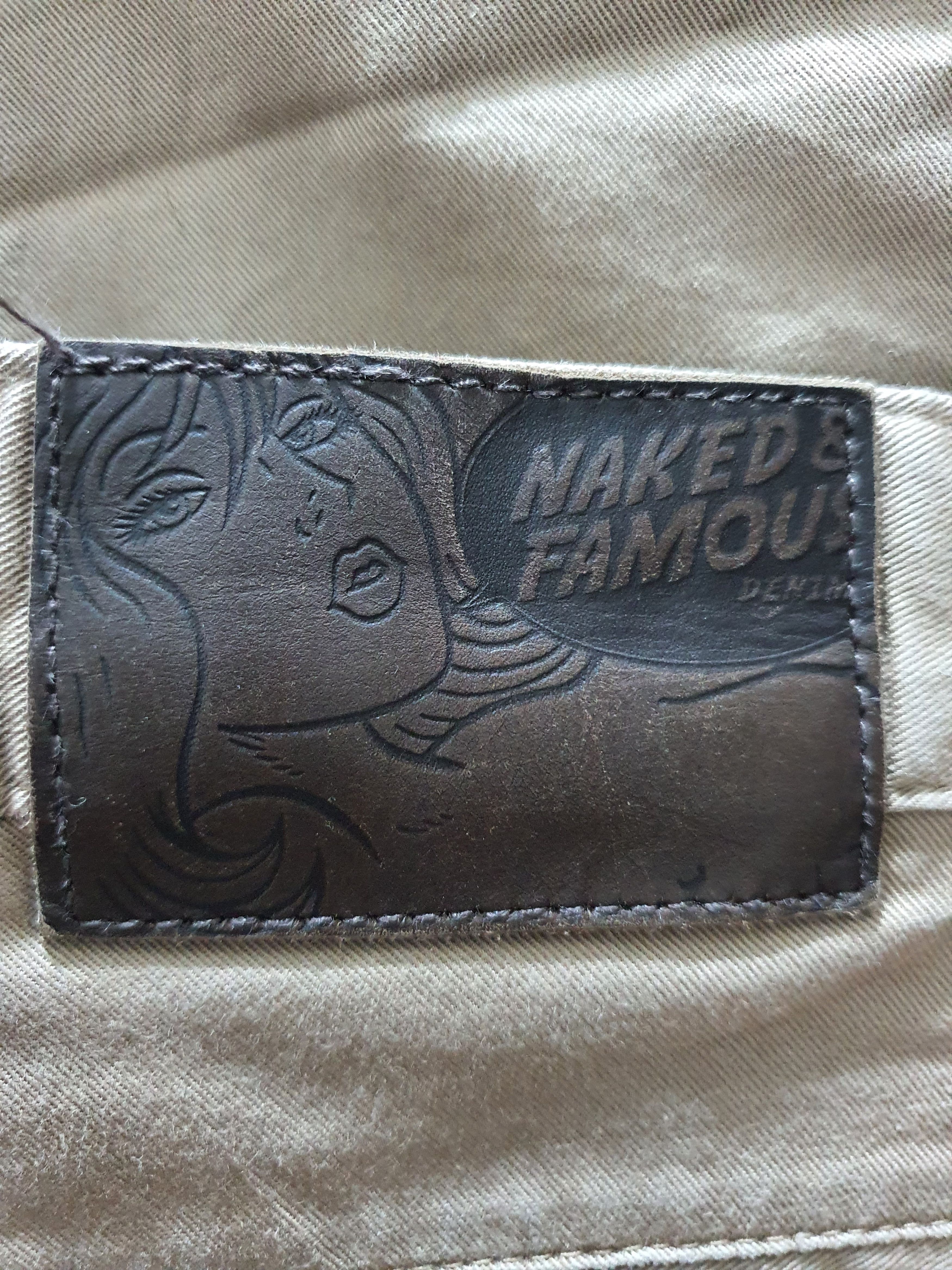 Naked & Famous NAKED & FAMOUS 30”/35” BEIGE ANKLE PANTS Size US 30 / EU 46 - 4 Thumbnail