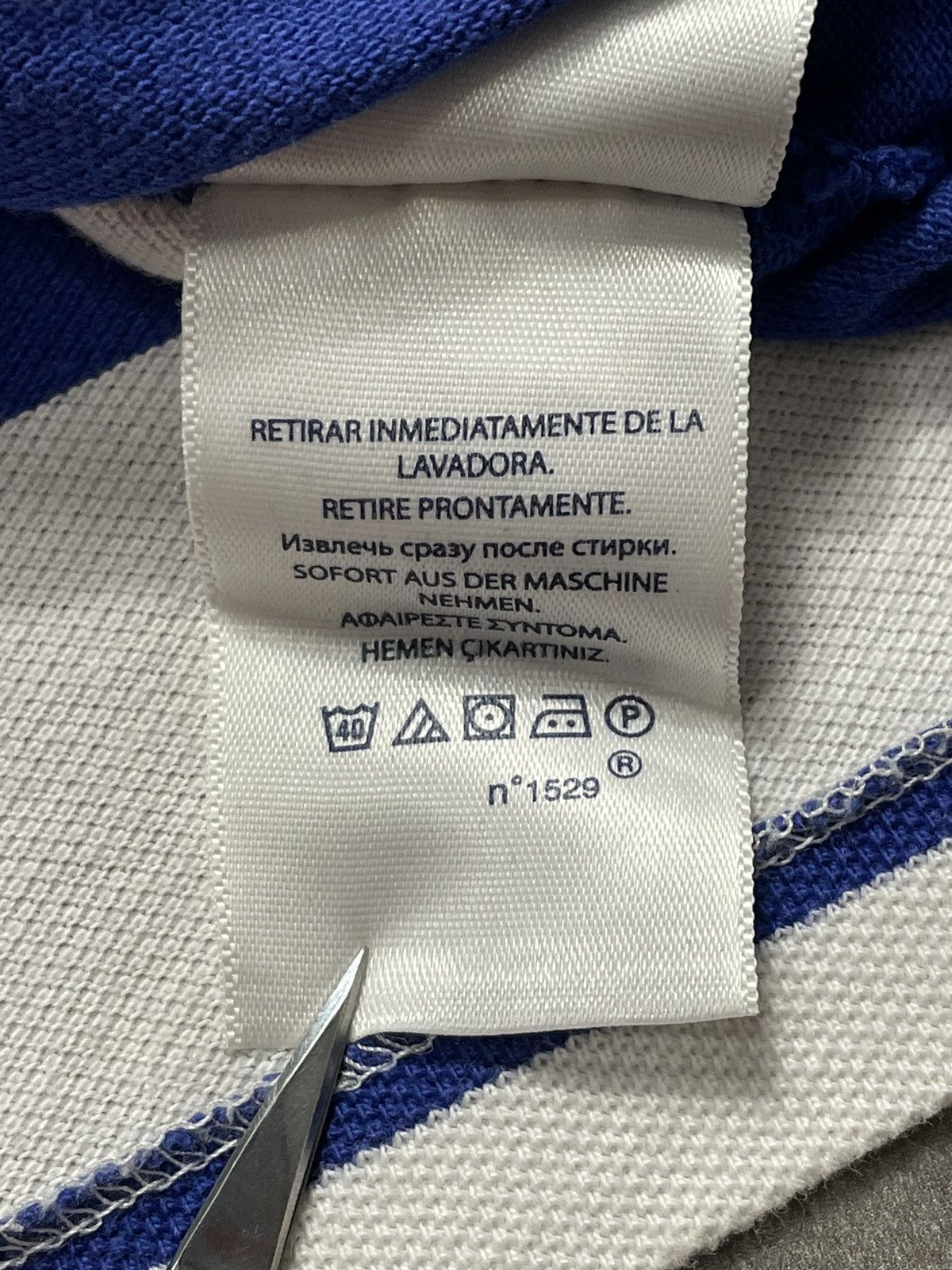 Polo Ralph Lauren Polo Ralph Lauren Polo Shirt Striped Luxury Blue White Y2k Size US XL / EU 56 / 4 - 8 Thumbnail